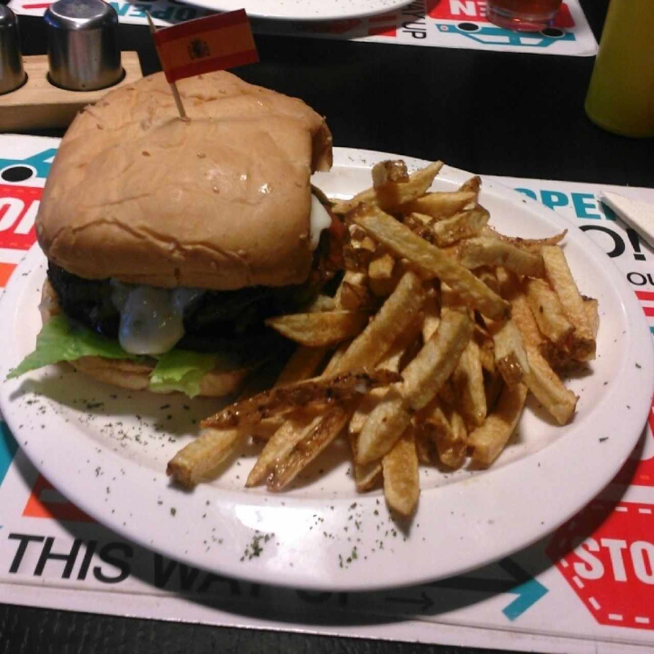 hamburguesa española