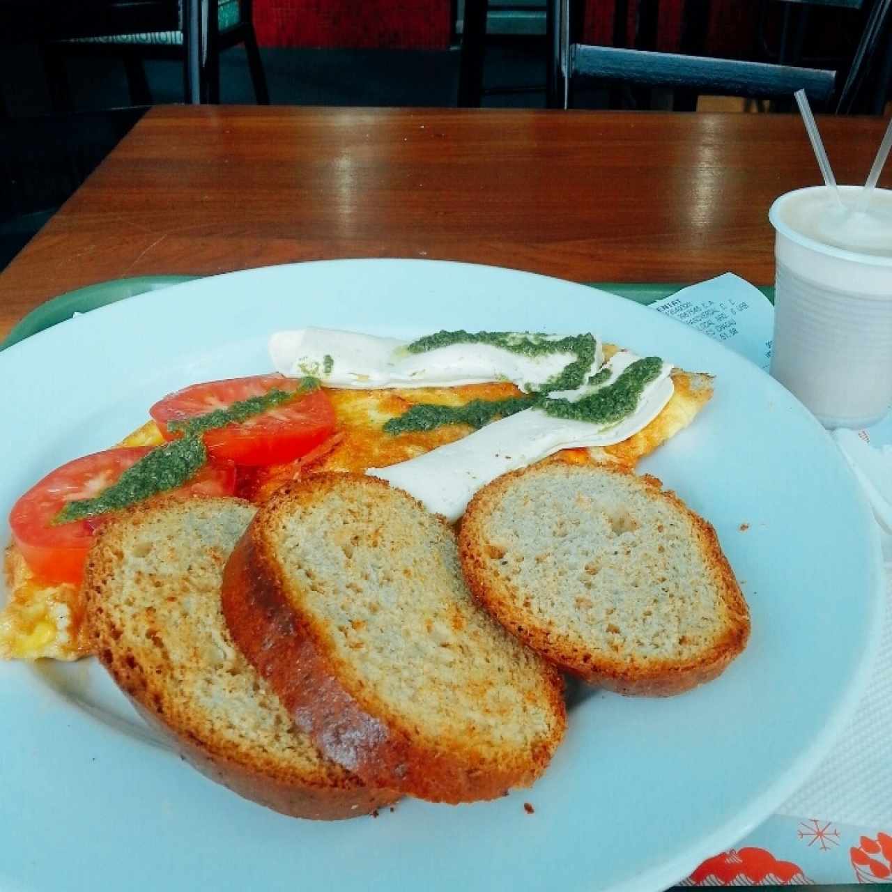 Omellete Capresa