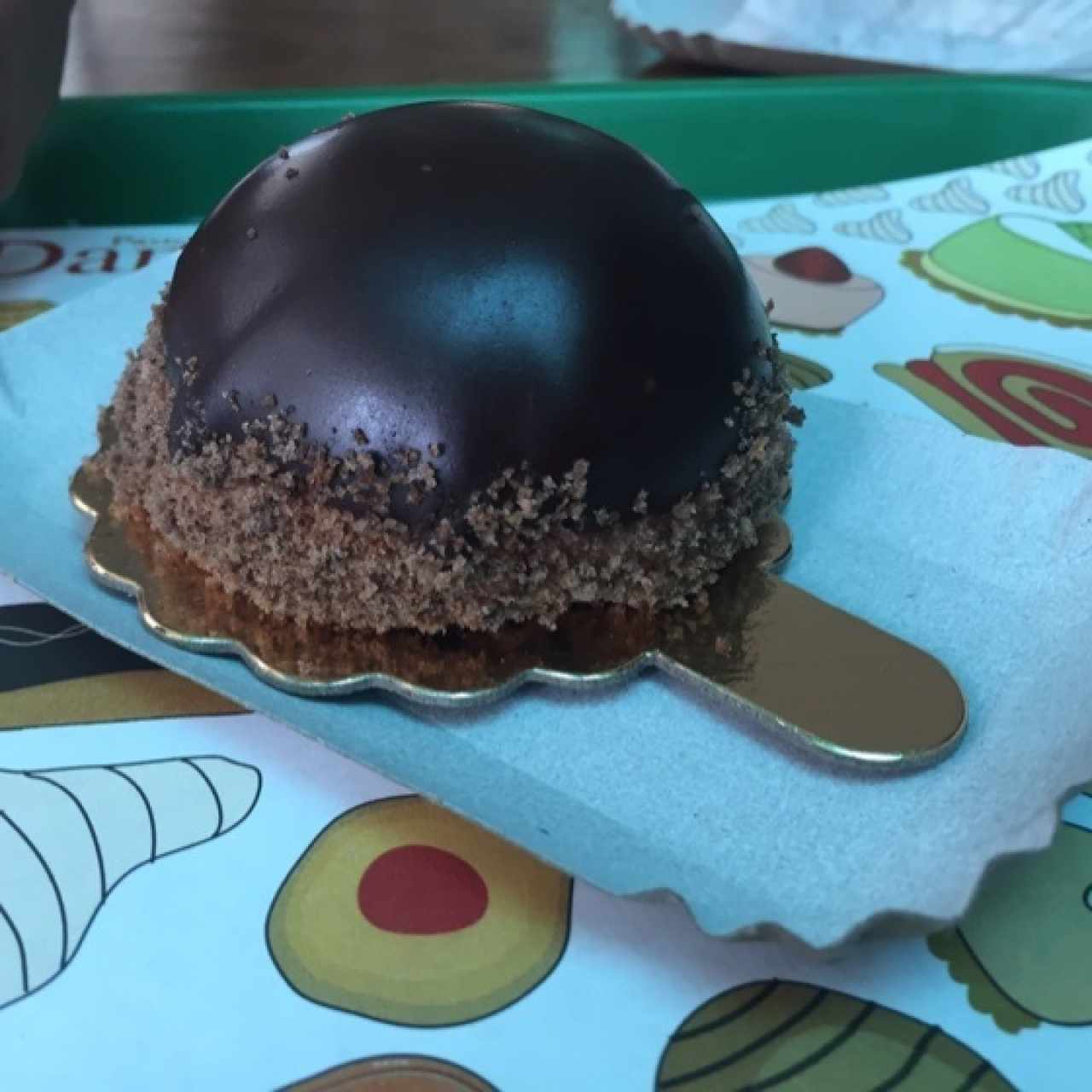 Mousse de Nutella. 