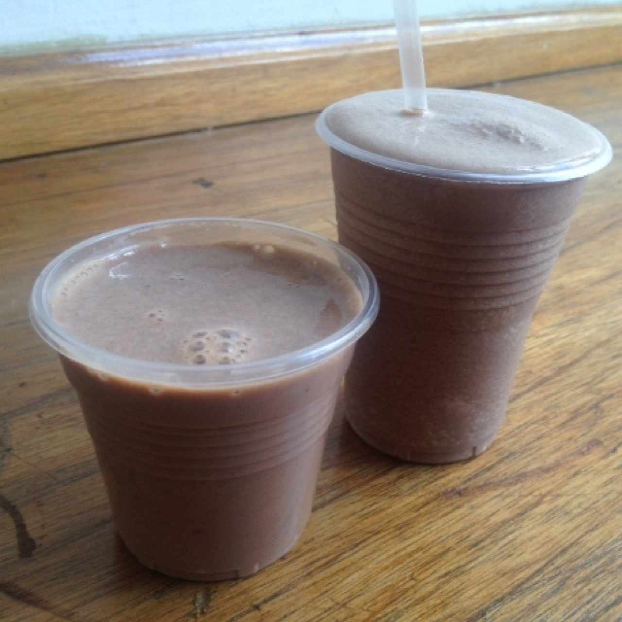chocolate frio y caliente