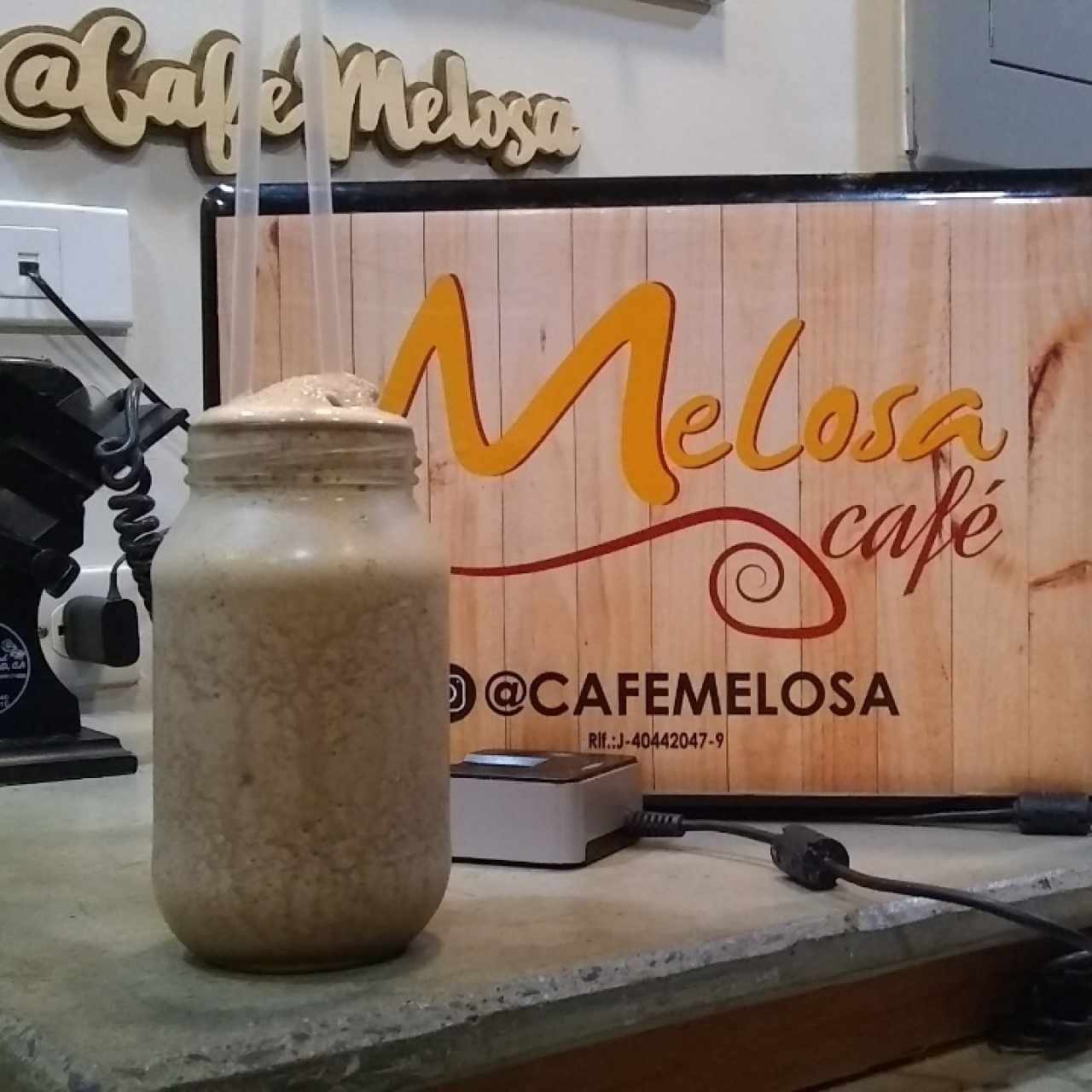 delicioso chocolate frio