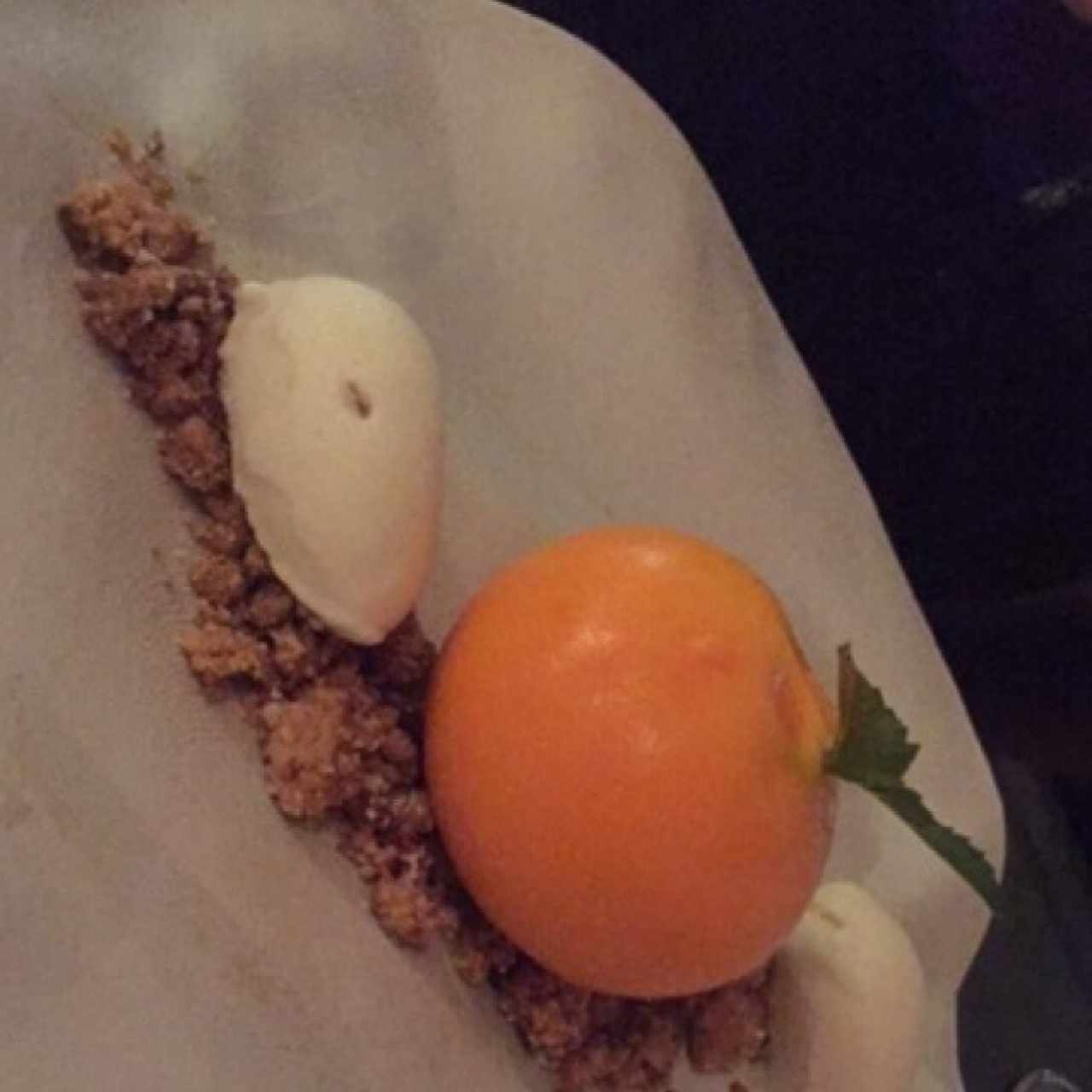 cheese cake de naranja 