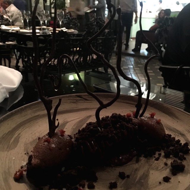 Postre chocolate