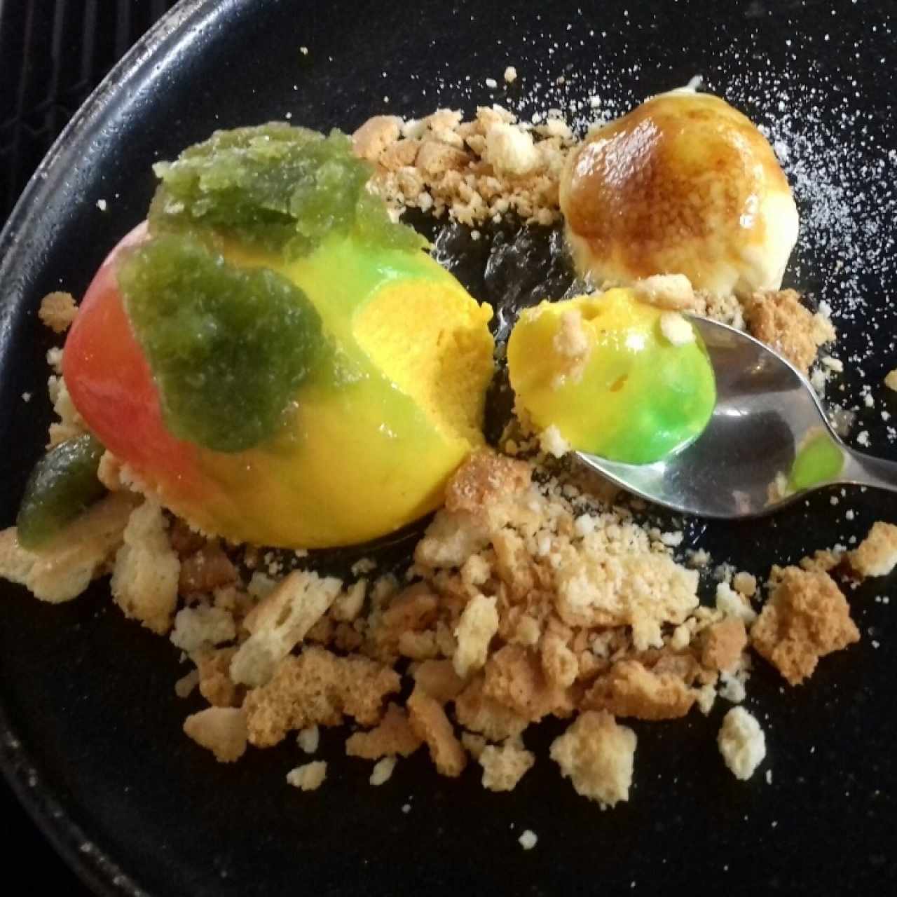 mousse de mango