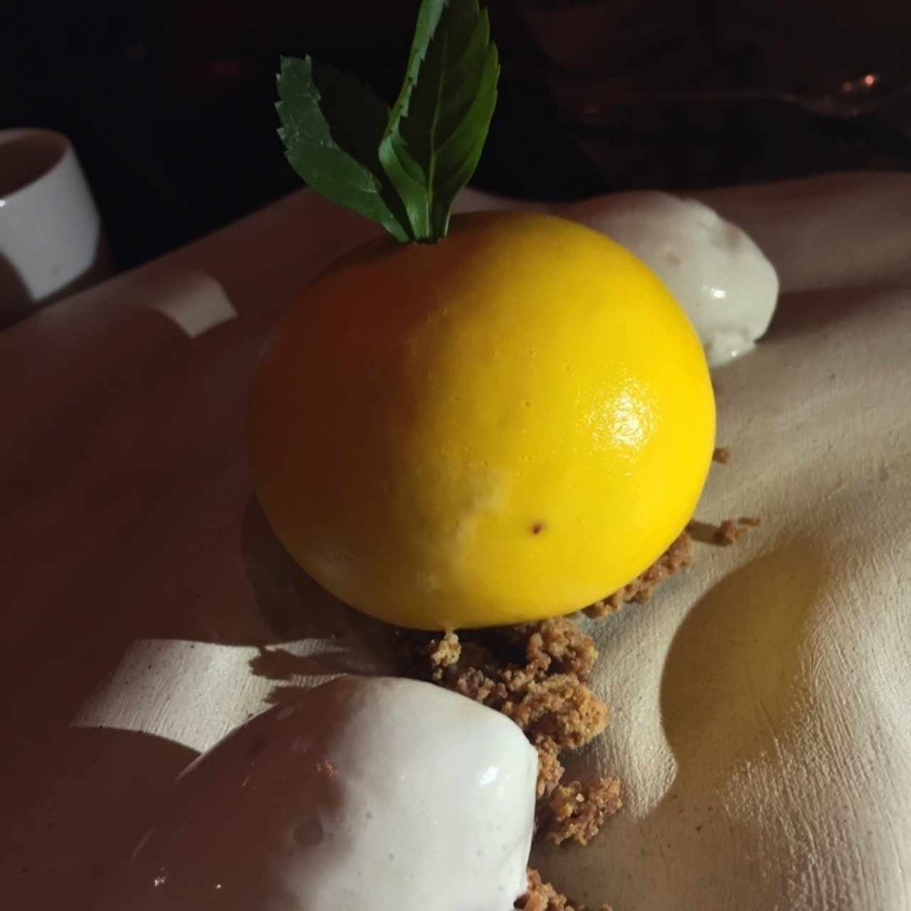 Cheesecake de naranja