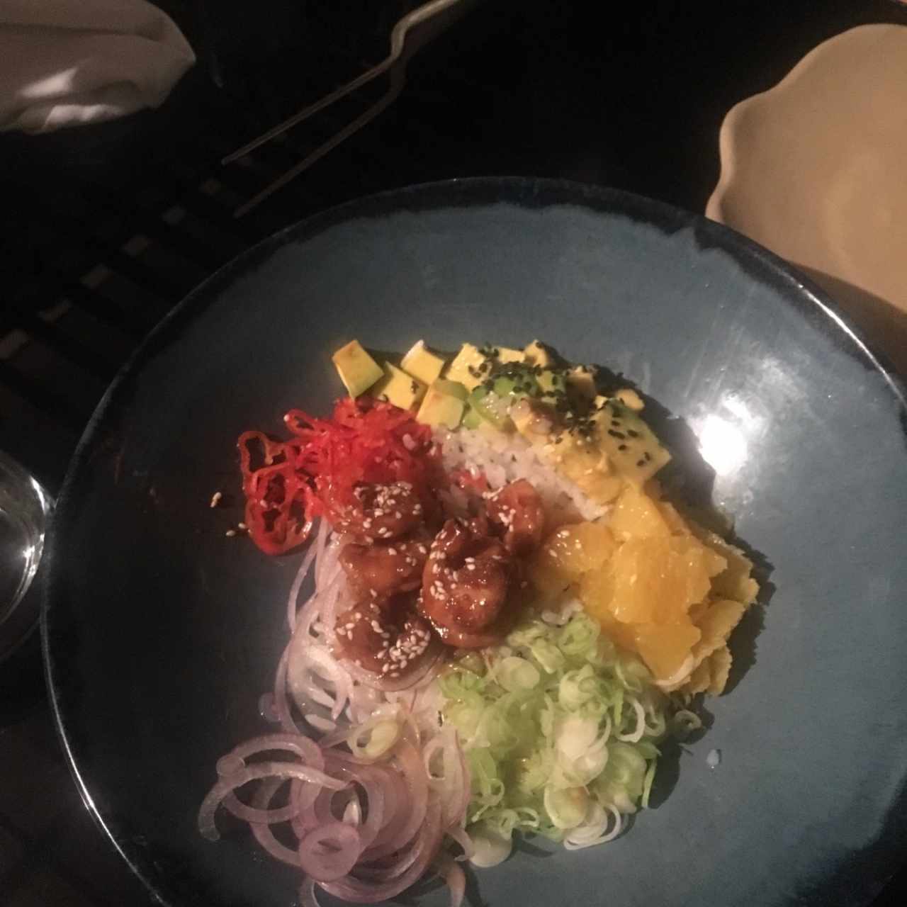 poke de langostinos