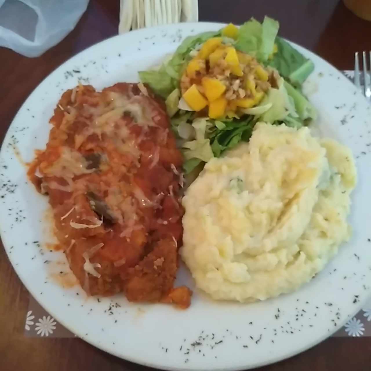 milanesa a la parmesana