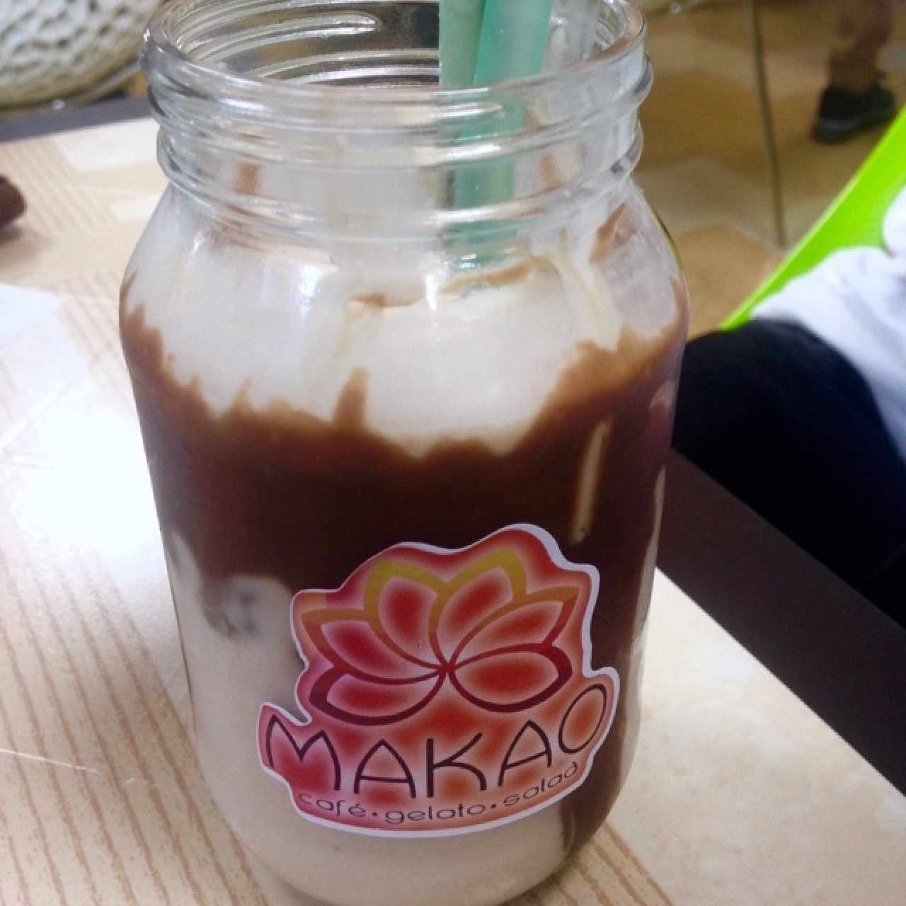 Merengada de helado de Coco-Nutella