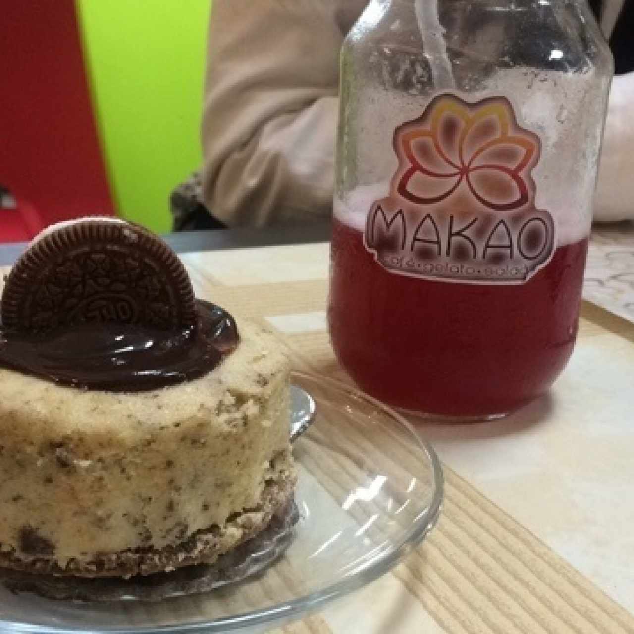 cheesecake de oreo