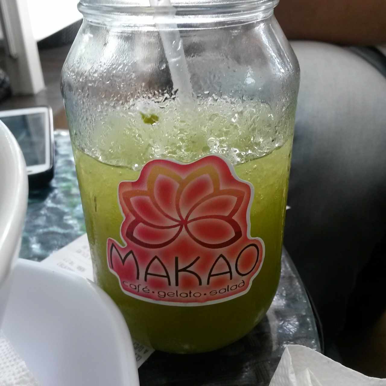 Limonada con hierbabuena