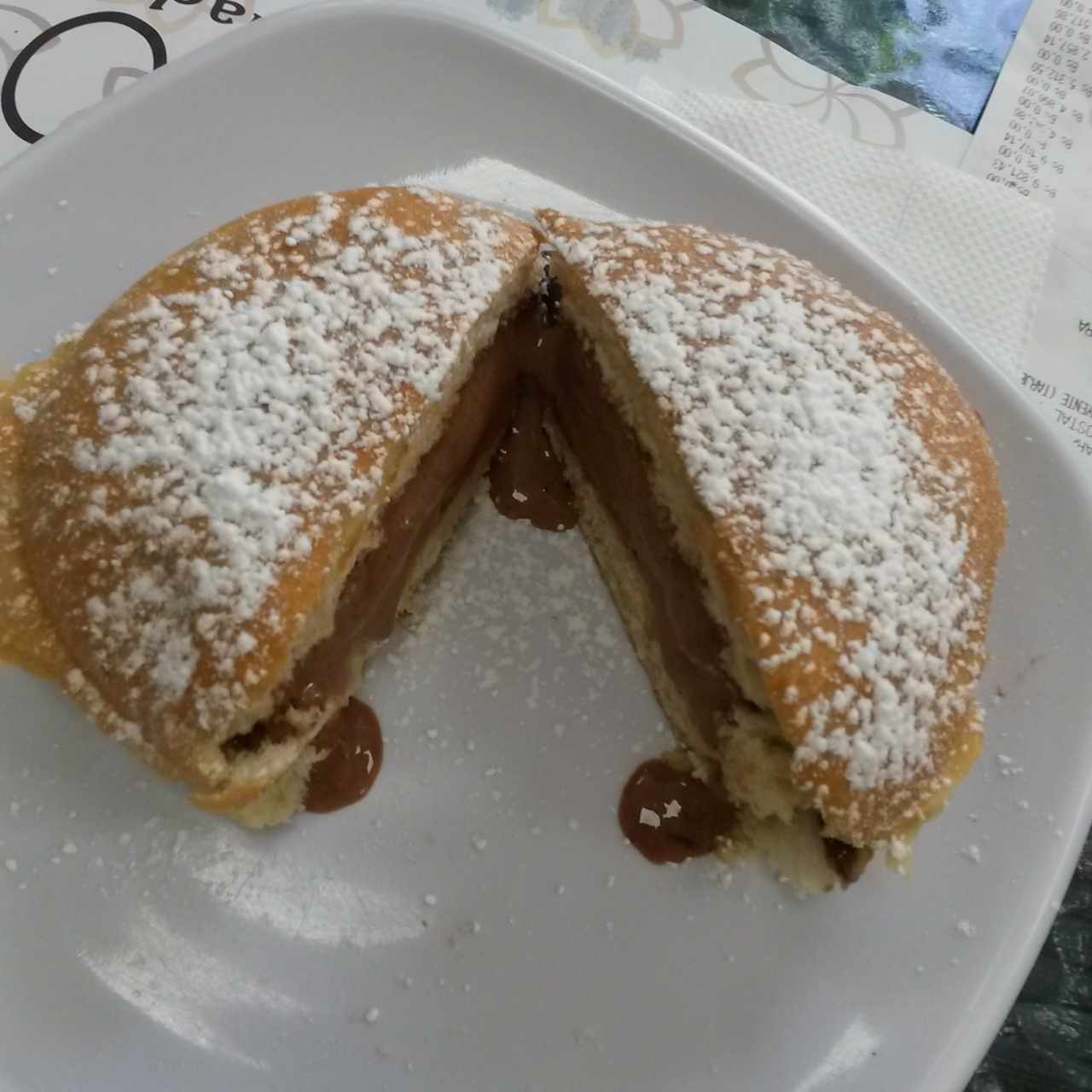Panini Gelato Chocolate con Naranja