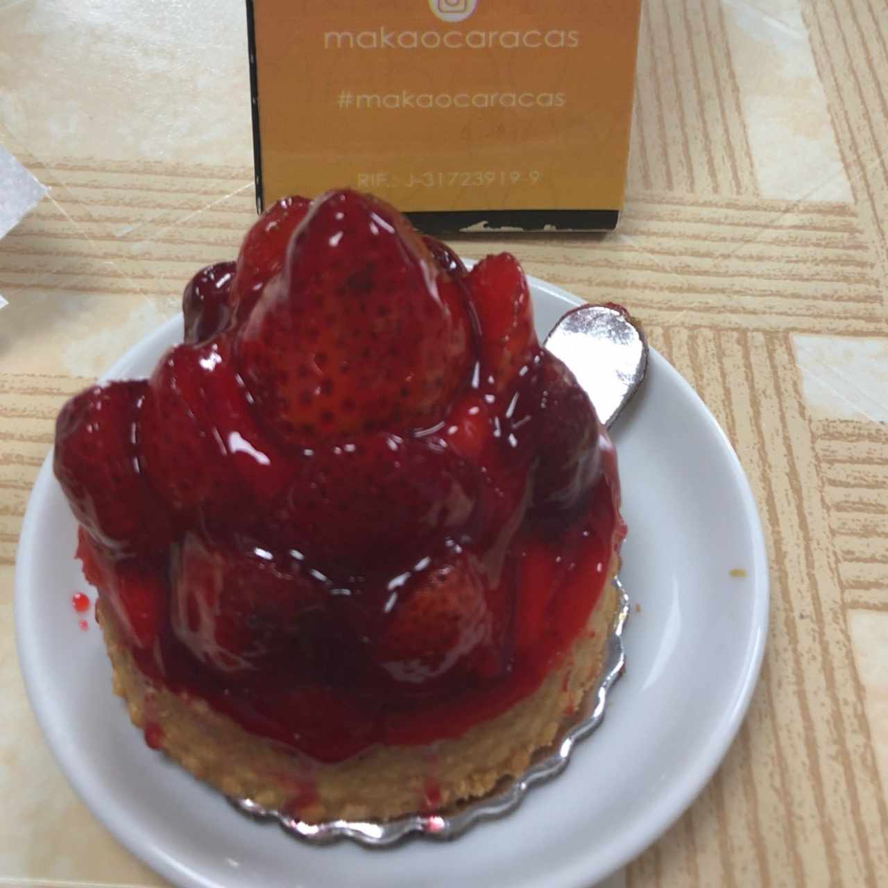 Tartaleta de fresas