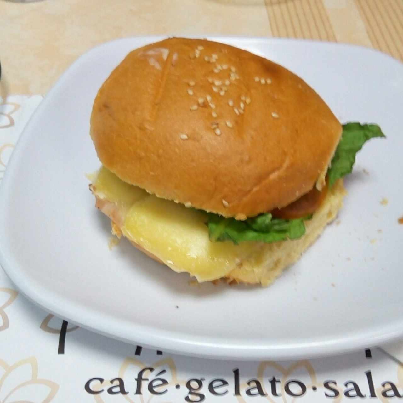 pannini de pavo y queso