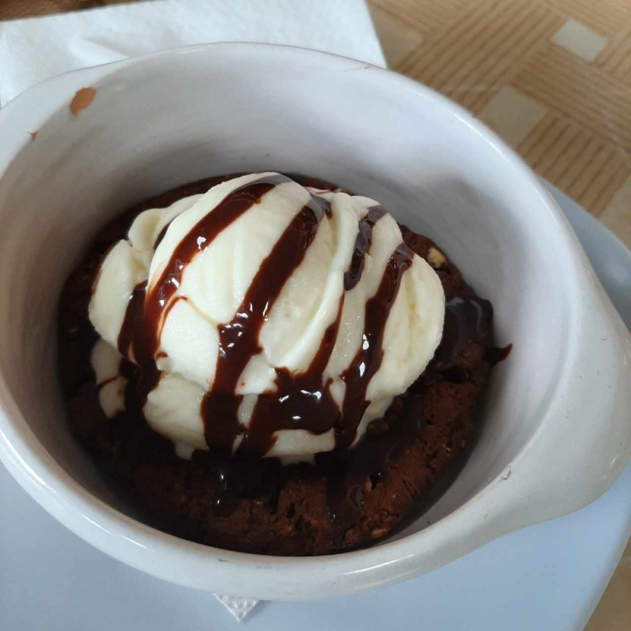 Galleta Choco Chip con helado