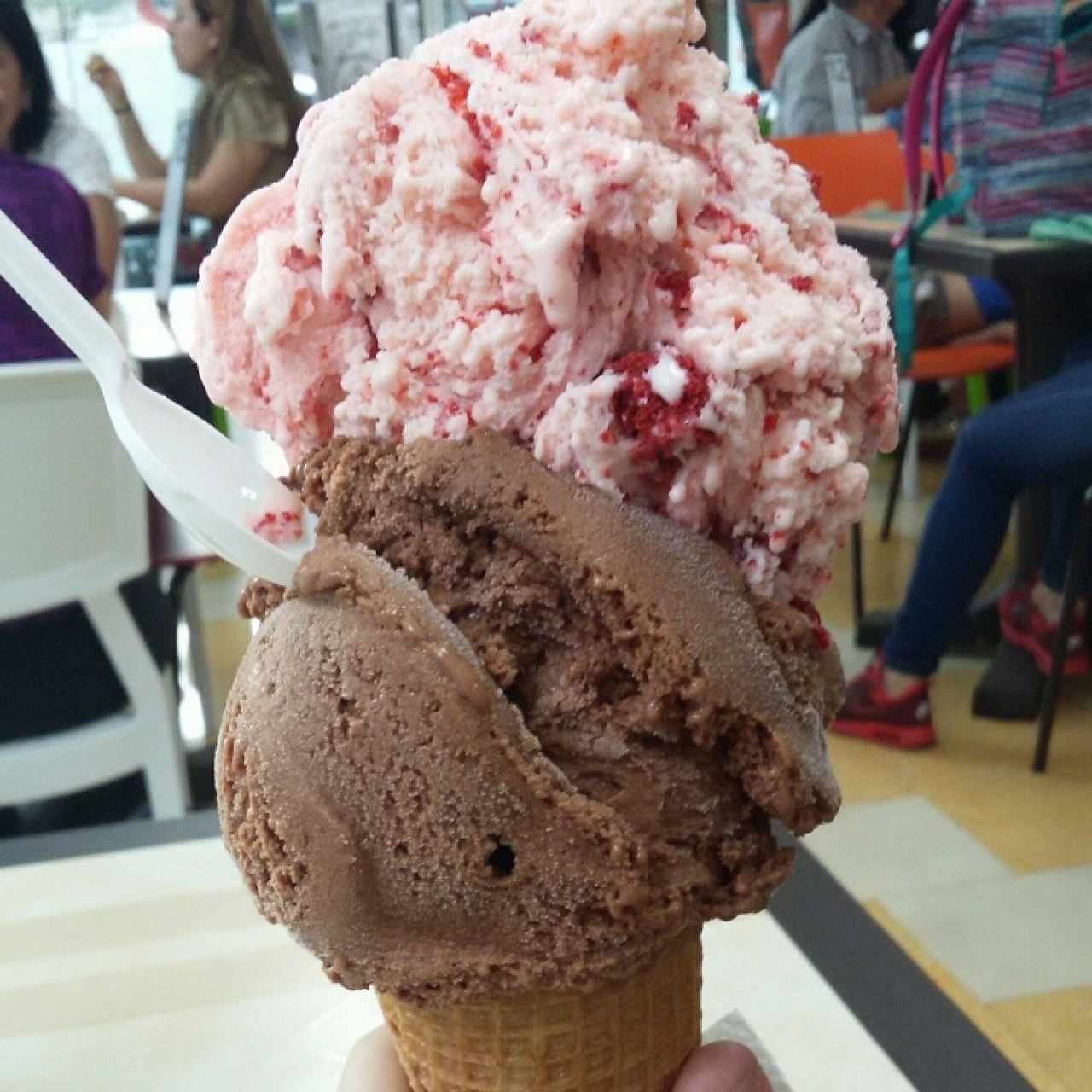 Red velvet y chocó 
