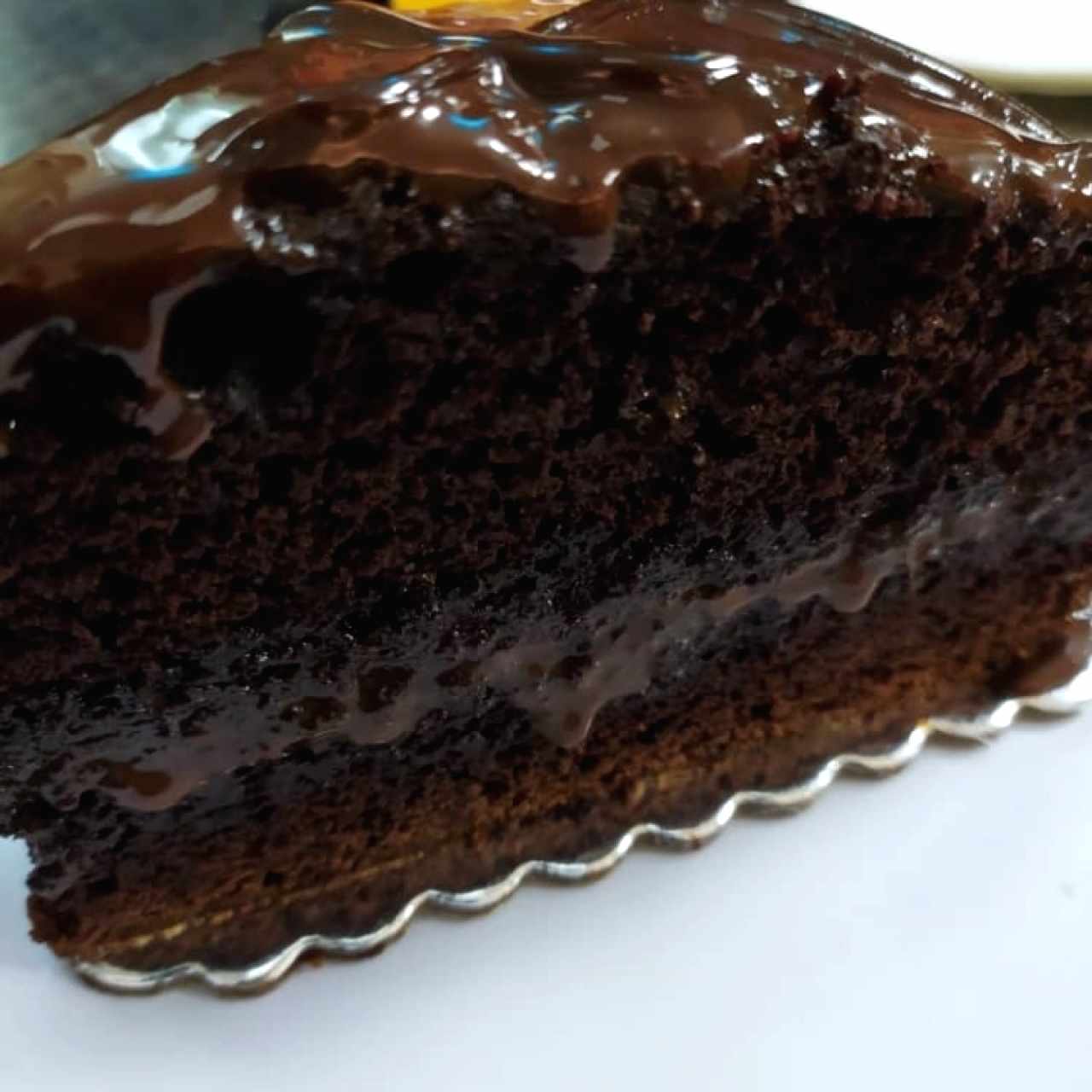 Torta de chocolate y café.