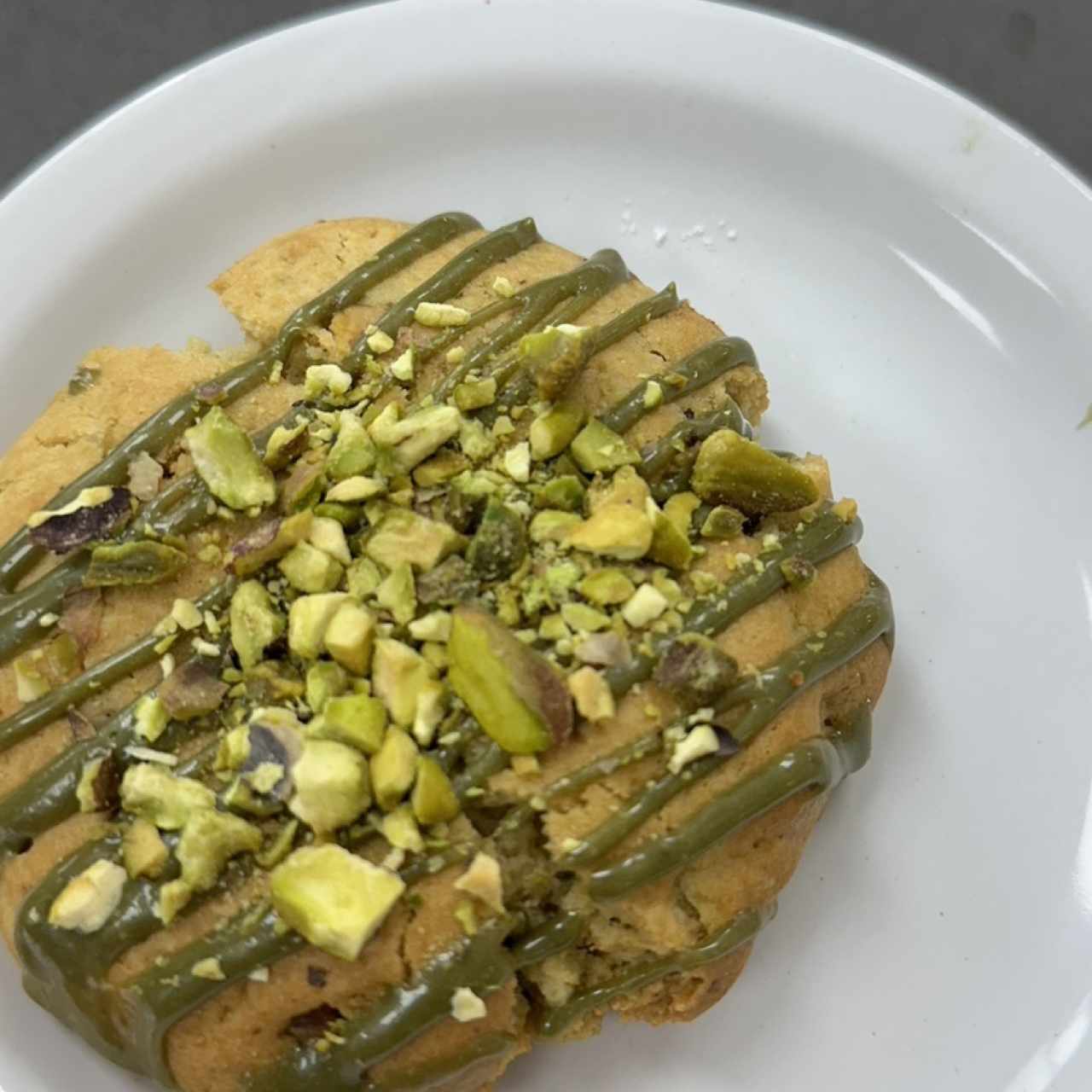 Galleta de pistacho