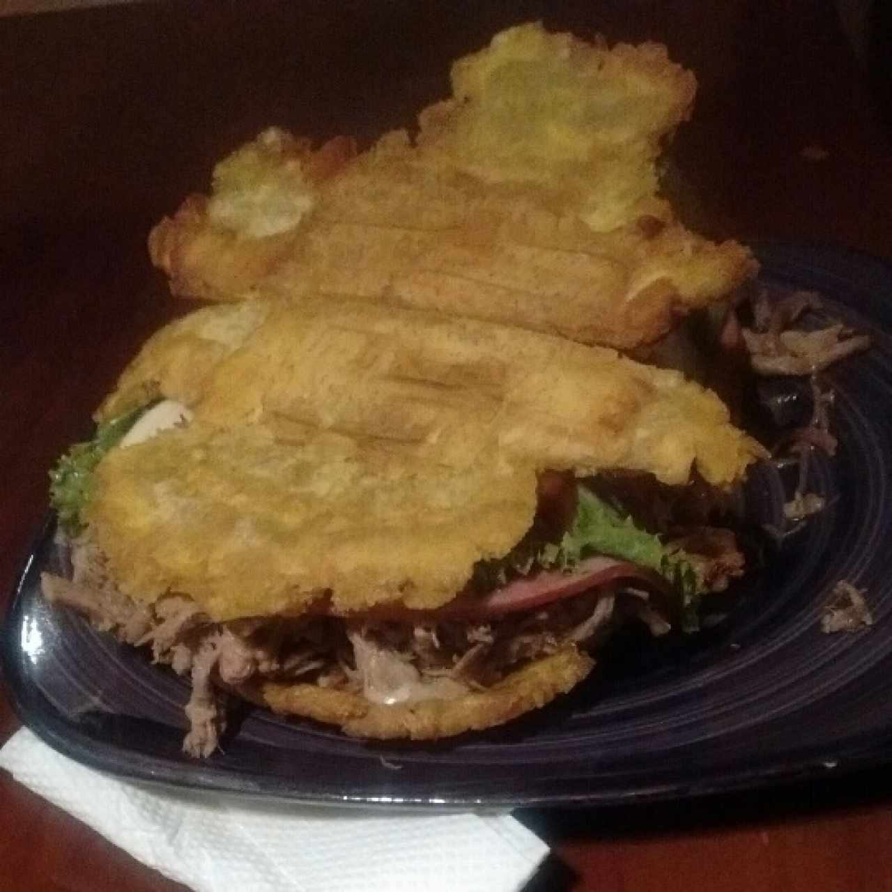 Patacon de carne