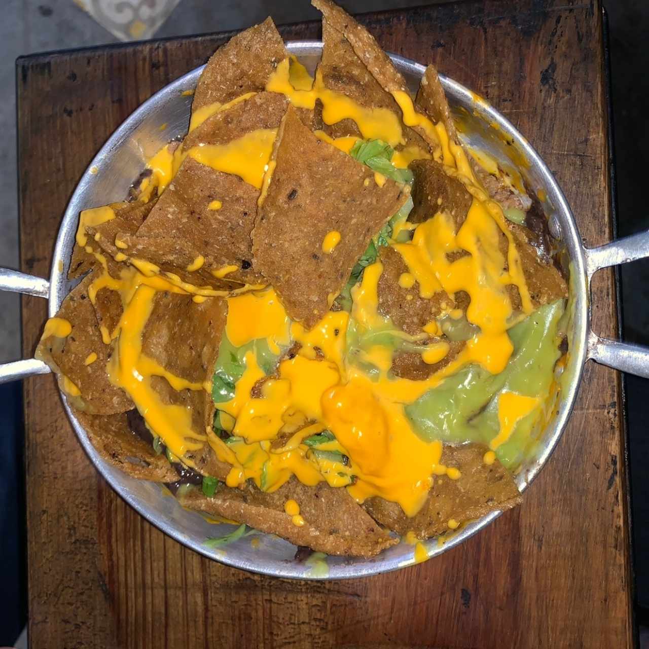 triple nachos, buenisimos
