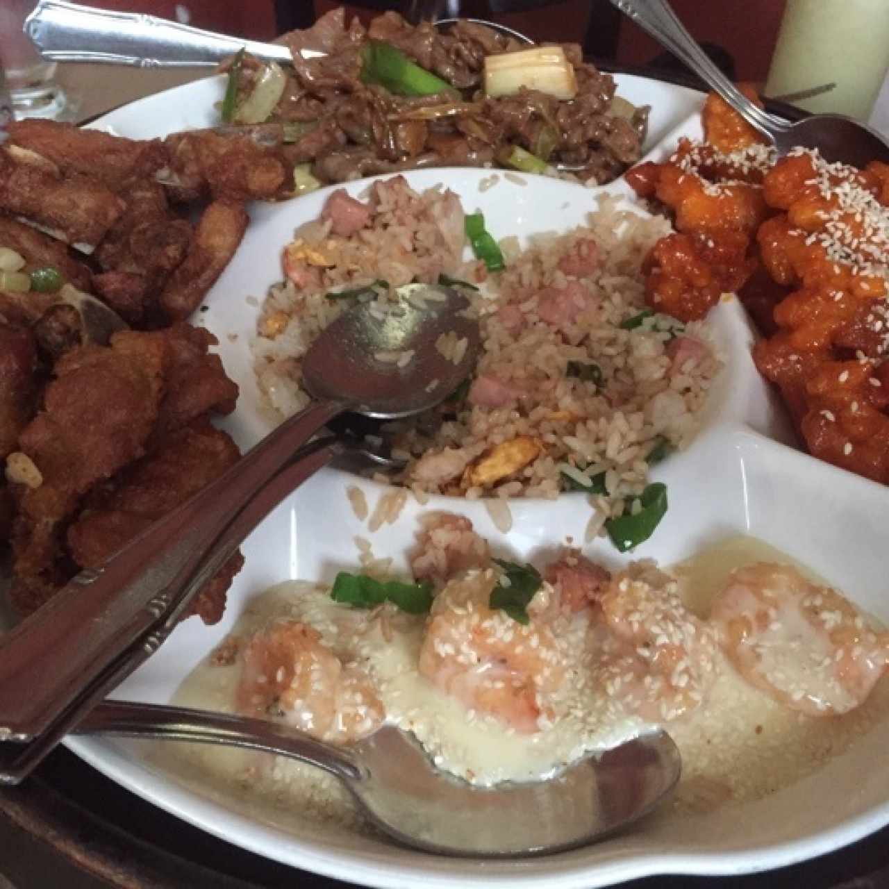 Plato de degustación, lo lejor de este restaurante..!