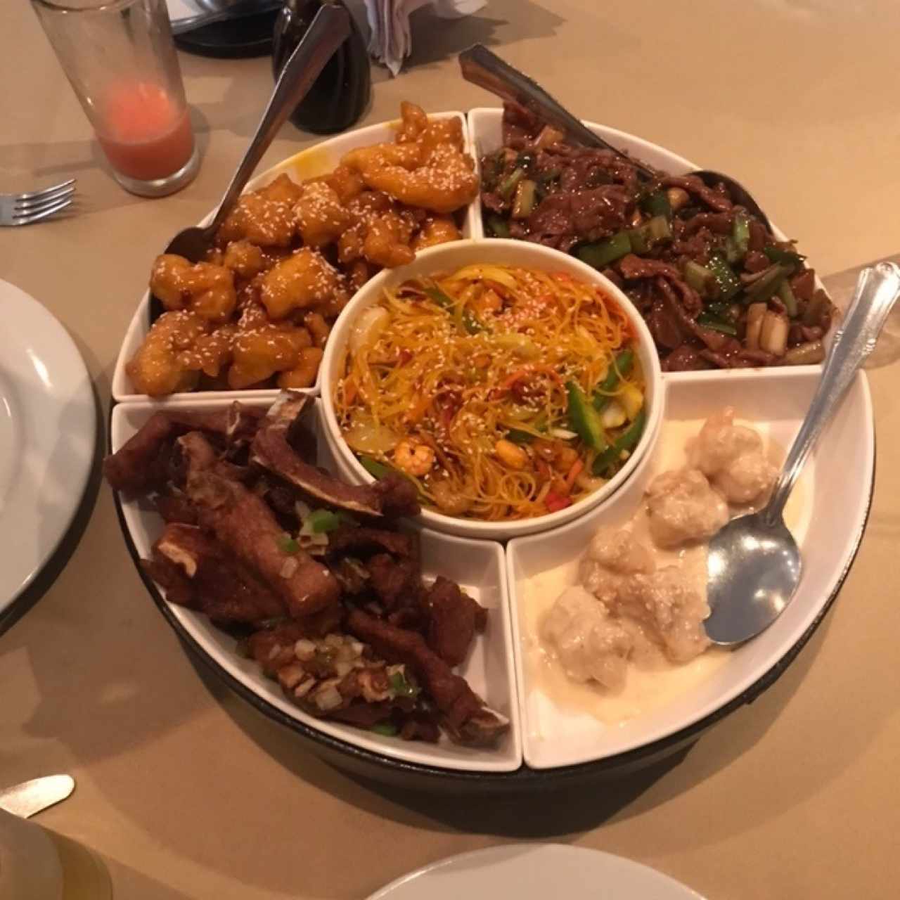 plato de degustacion