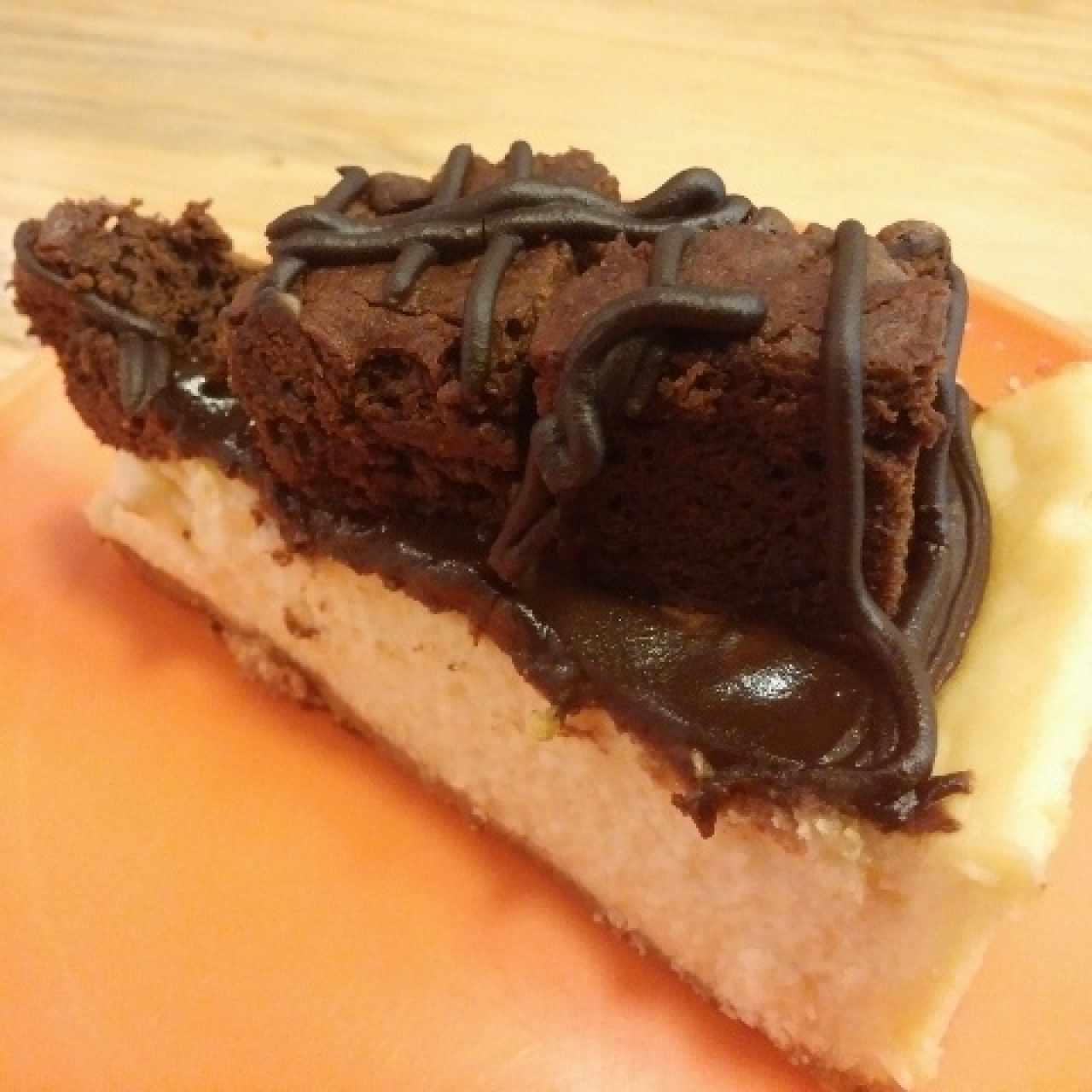 Cheescake de brownie