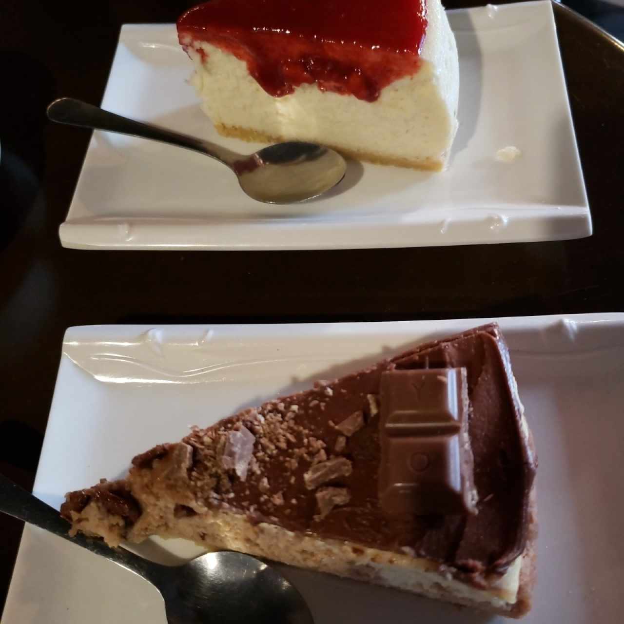 Chessecakes de Fresa y Cheesecake de Cri-Cri