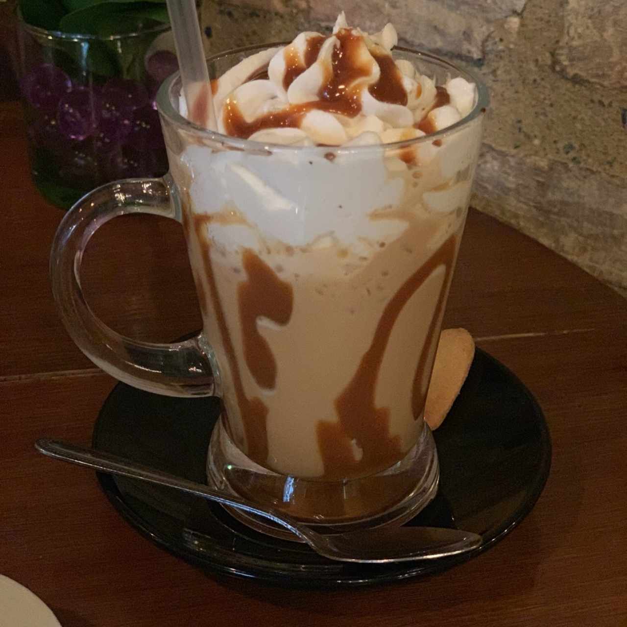 Caramel, cafe frio, normal