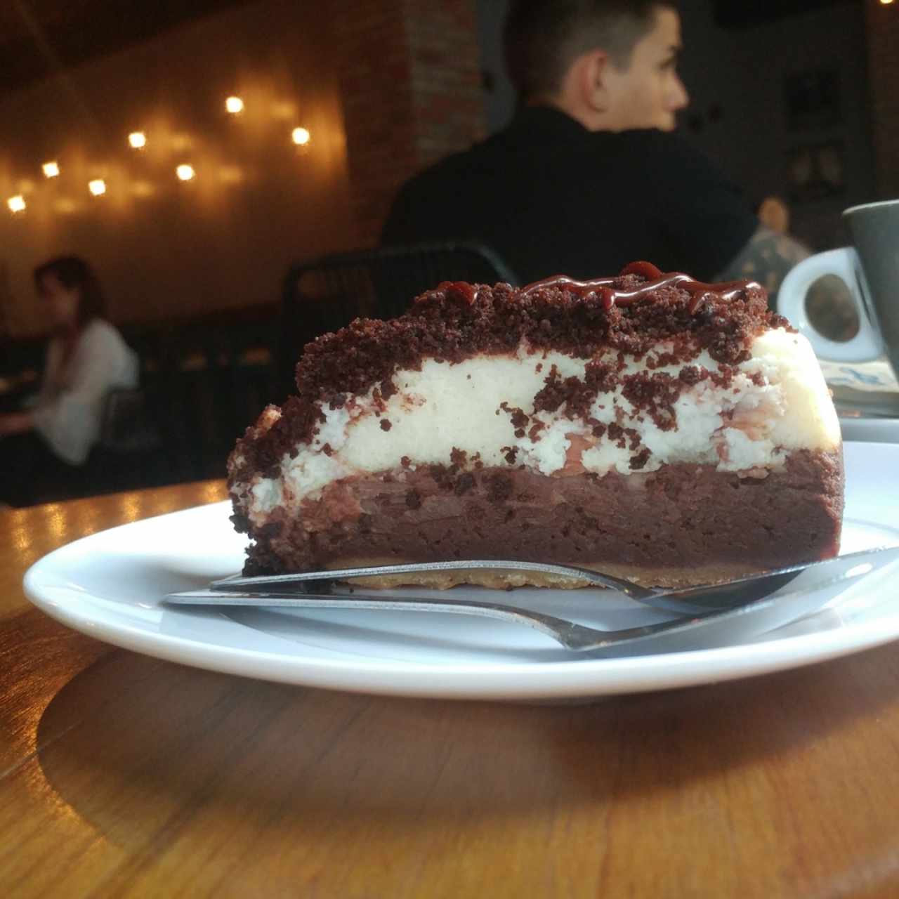 Cheesecake de brownie