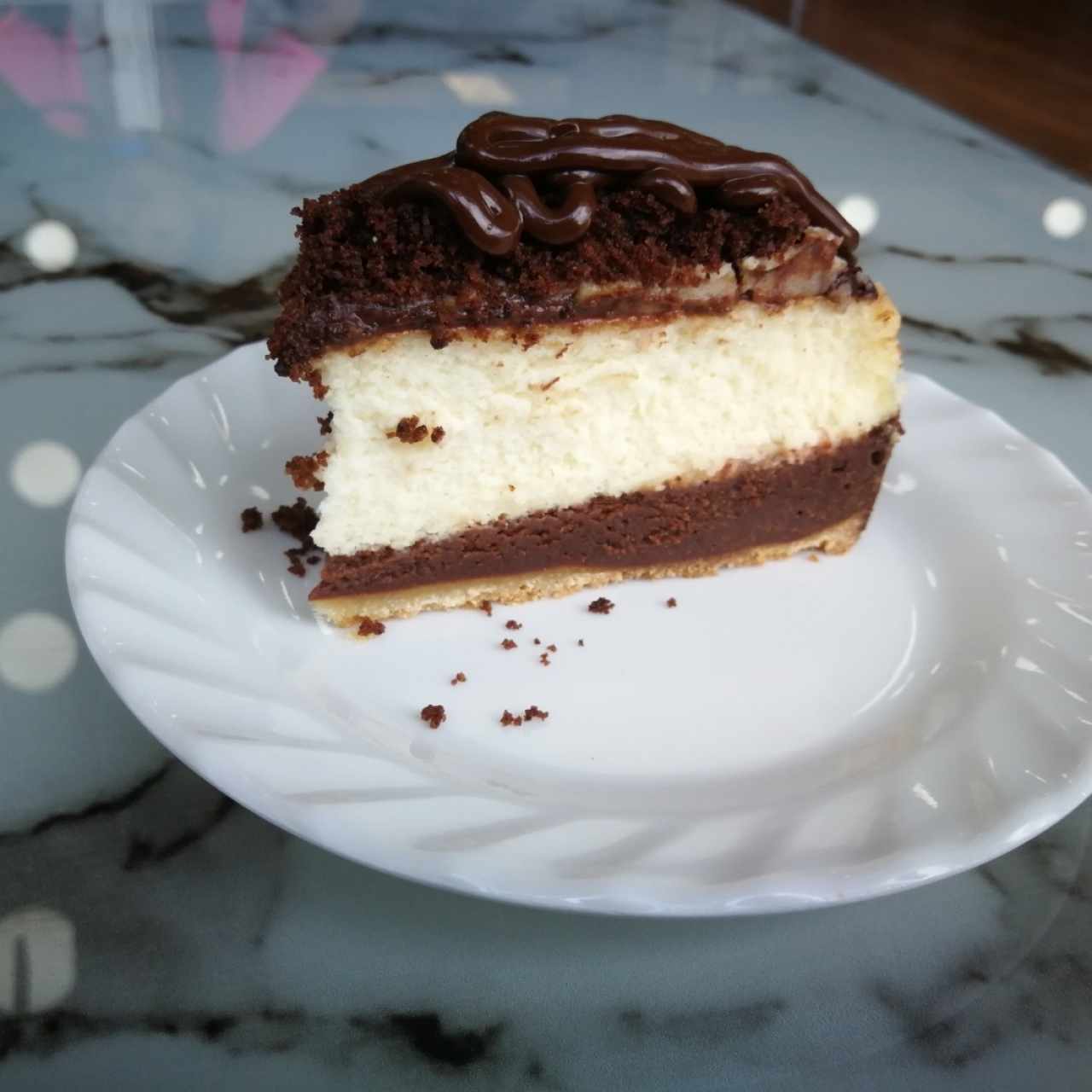 Cheesecake de Brownie