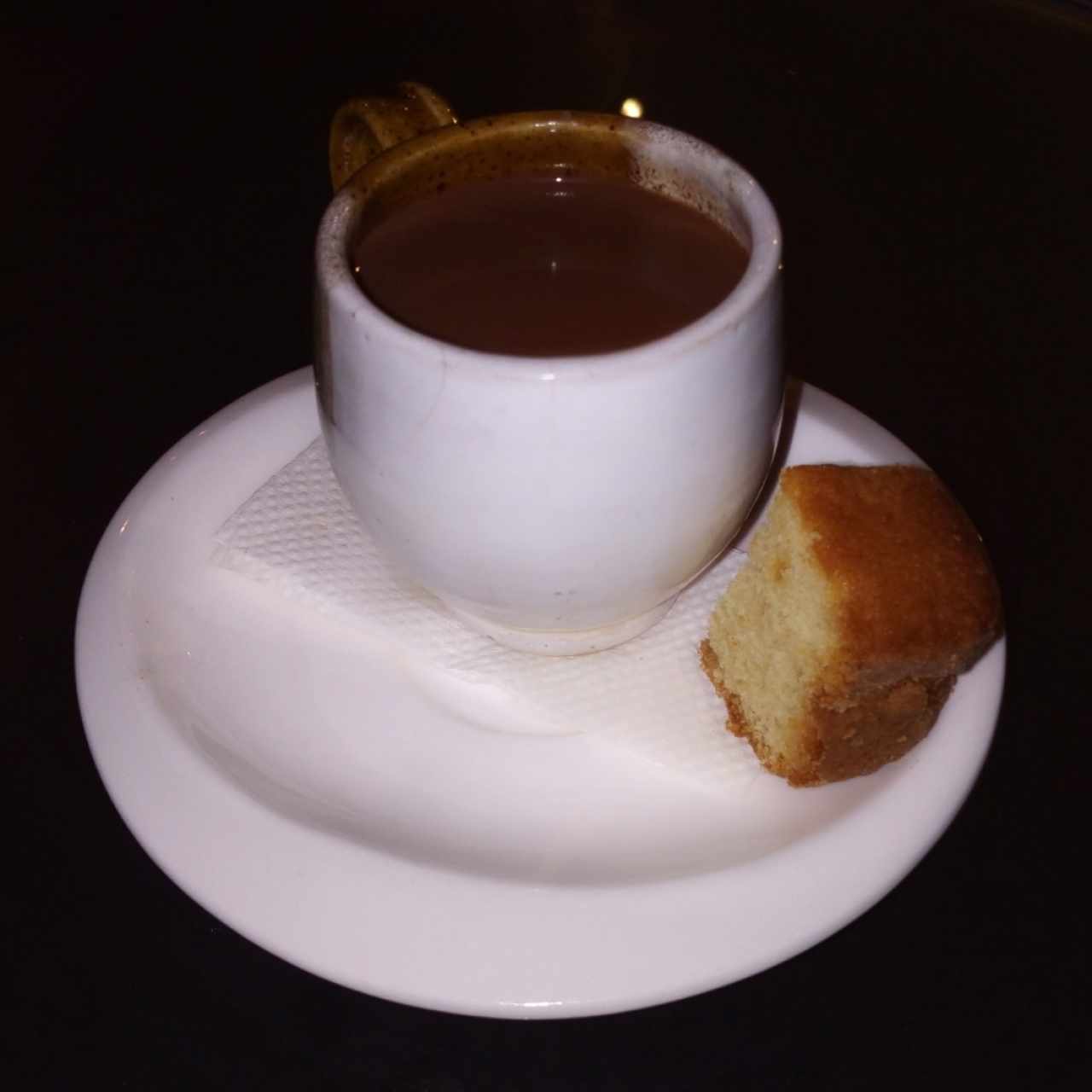 Chocolate caliente pequeño