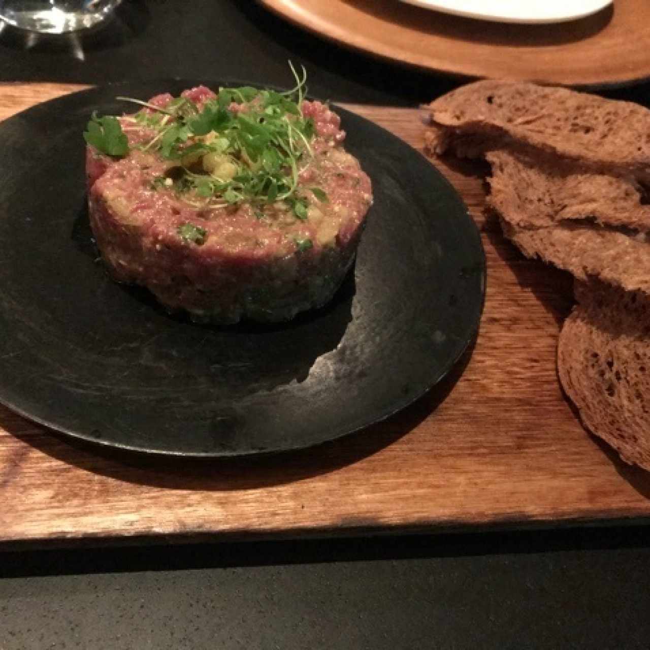 tartar de carne 