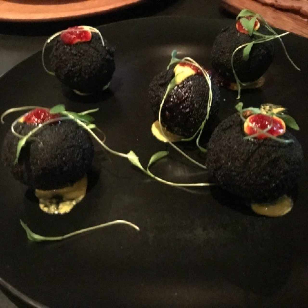 bolitas de morcilla