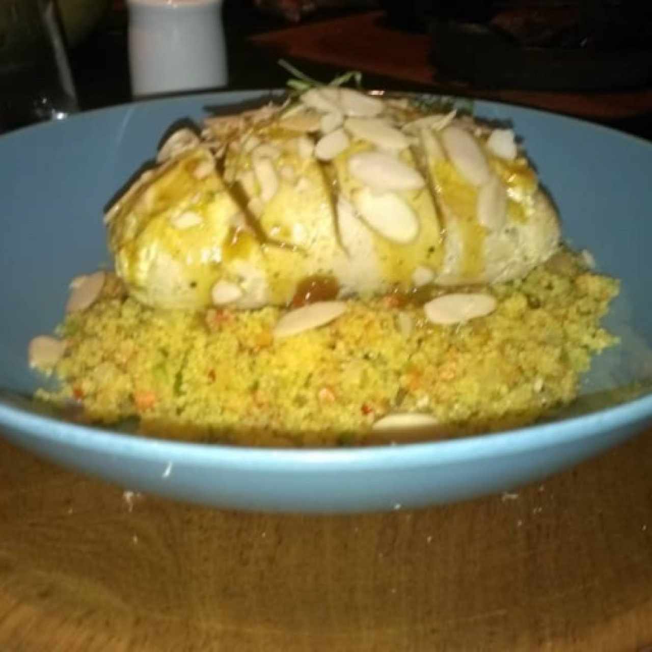 Pollo y cuscus