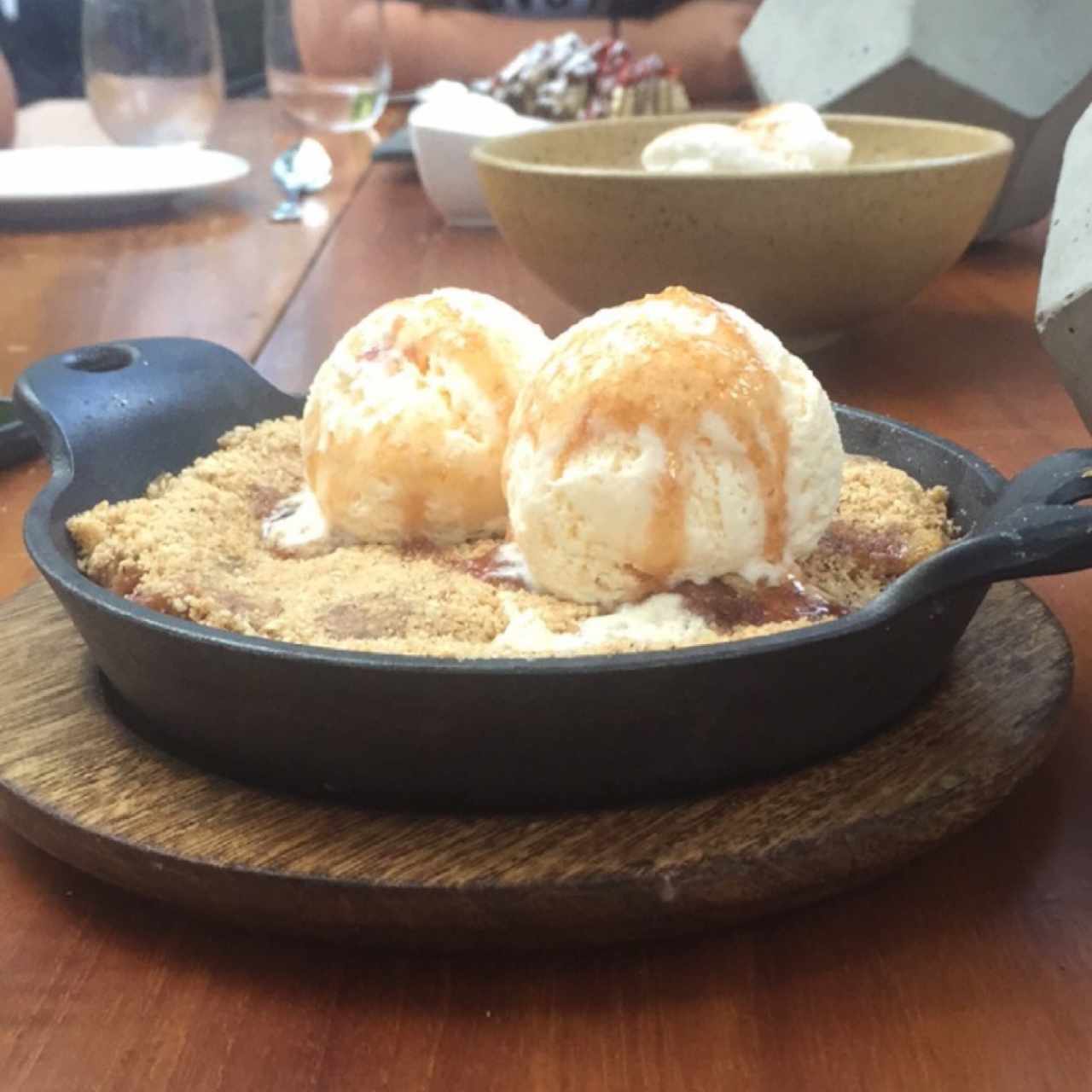 apple crumble