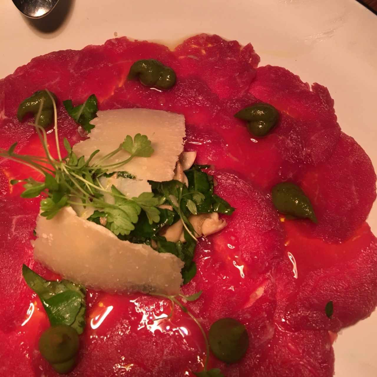 carpacio de lomito 