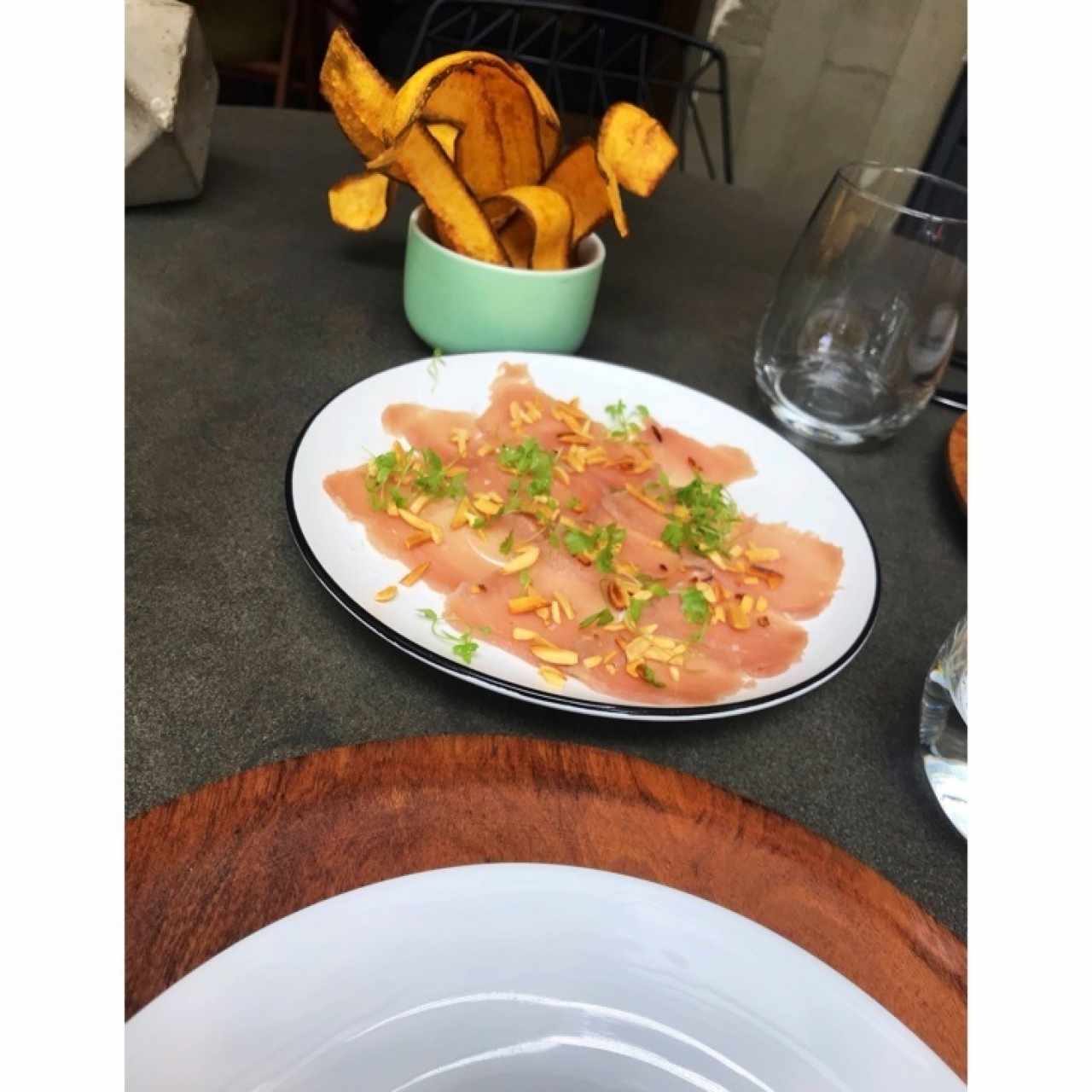 Carpaccio de atun 