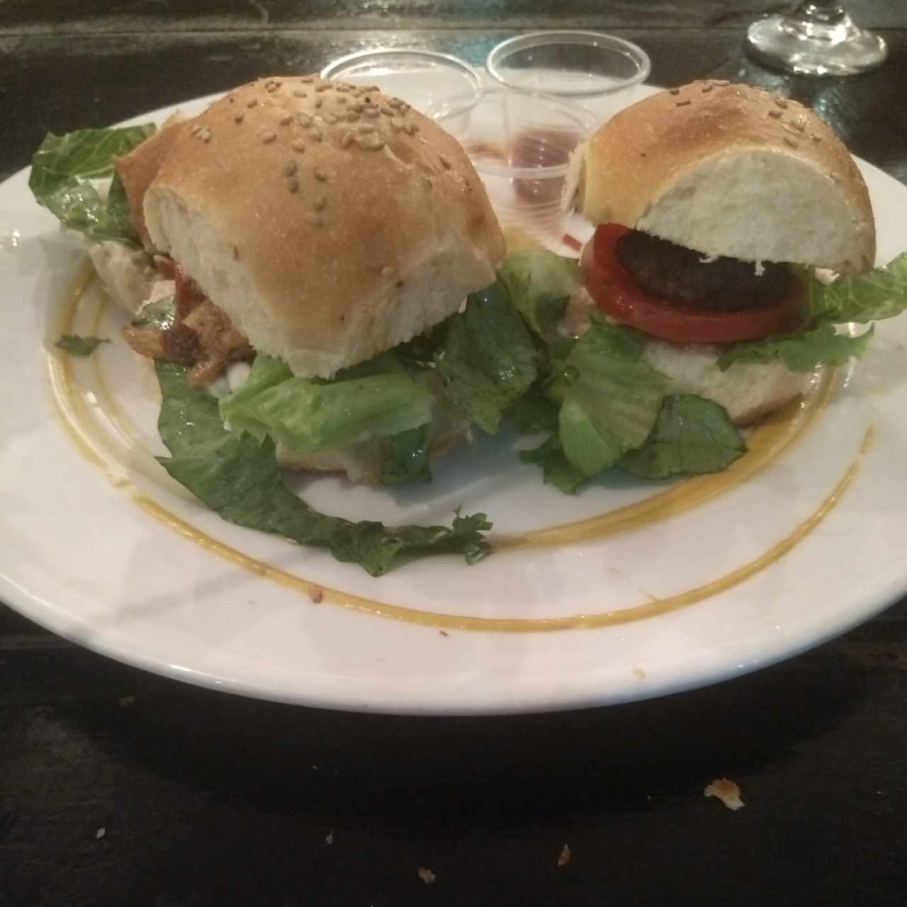 mini hamburguesas