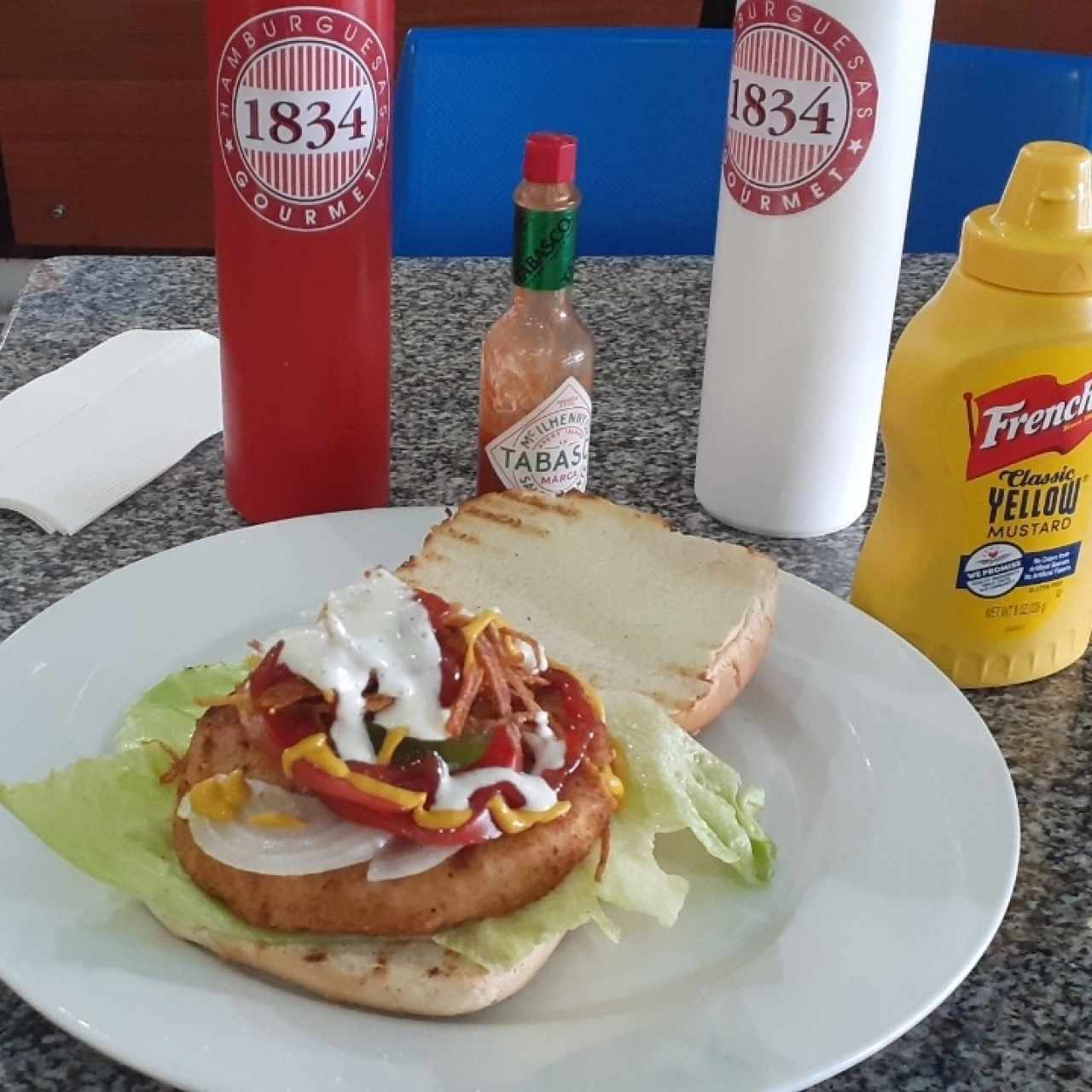 chicken burger