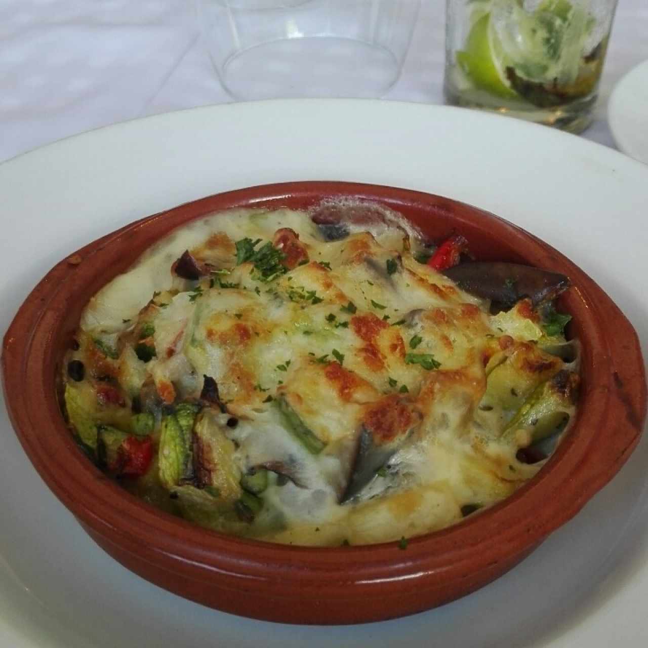 Vegetales al gratén
