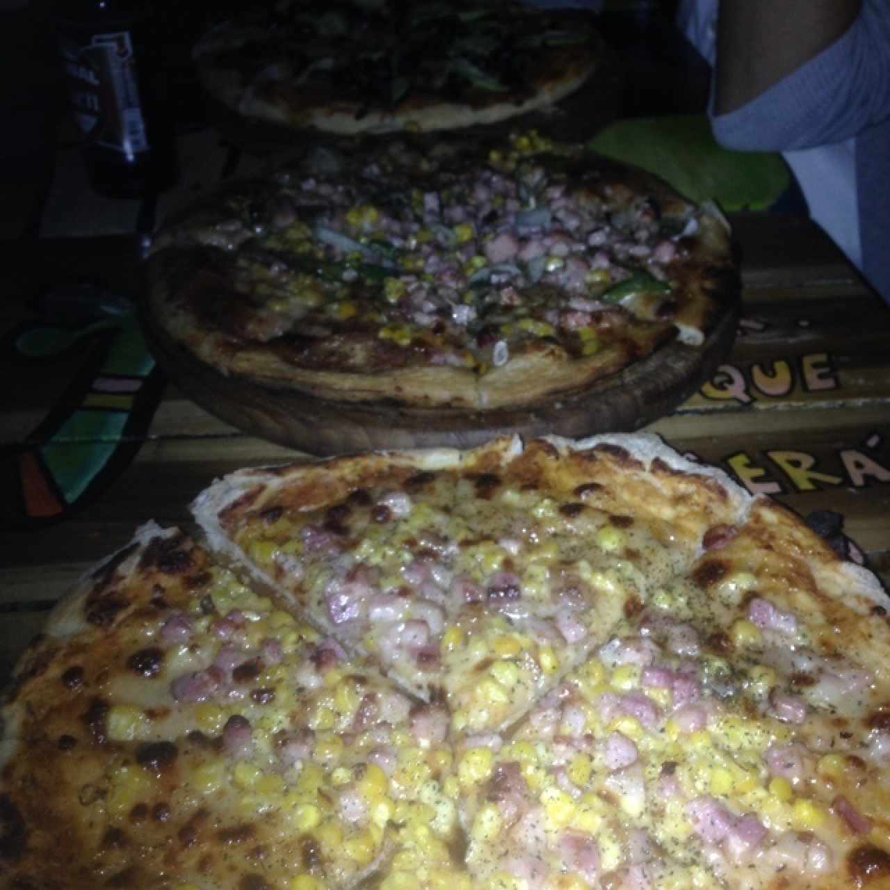 Pizzas varias