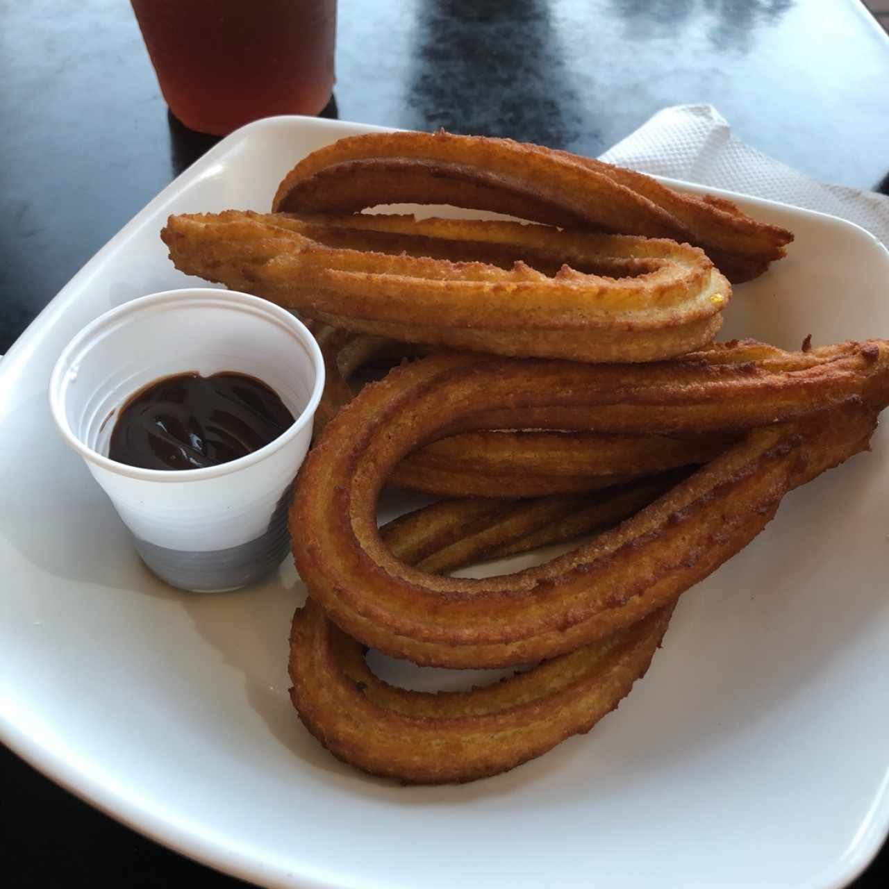 churros con chocolate