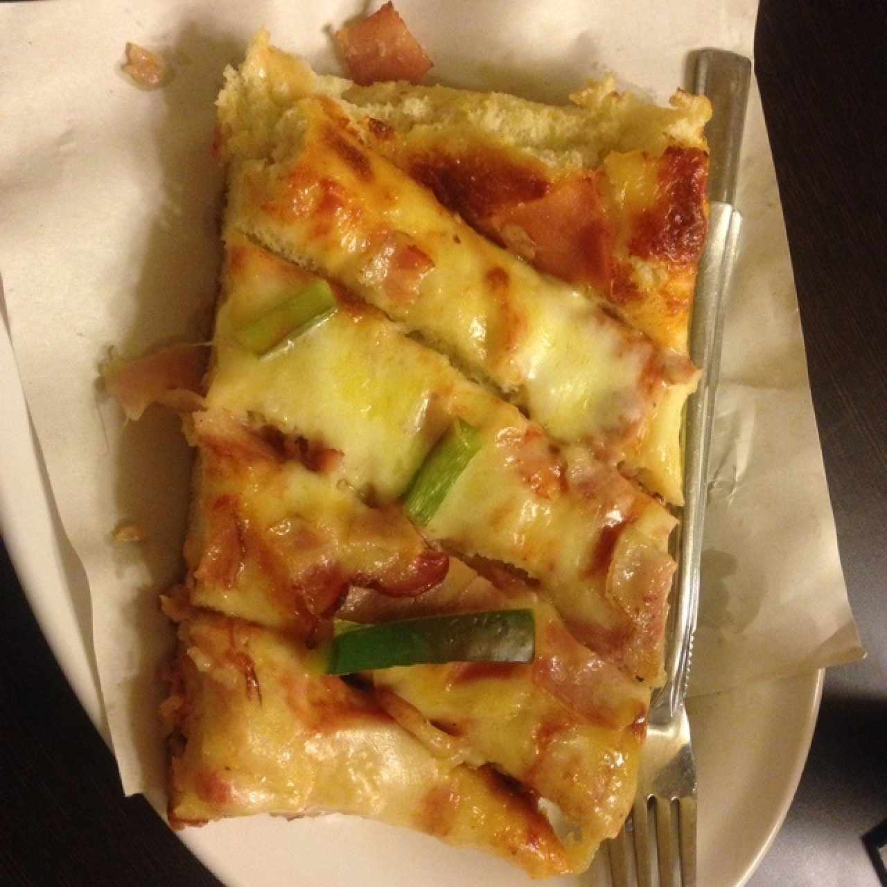 Porción de pizza