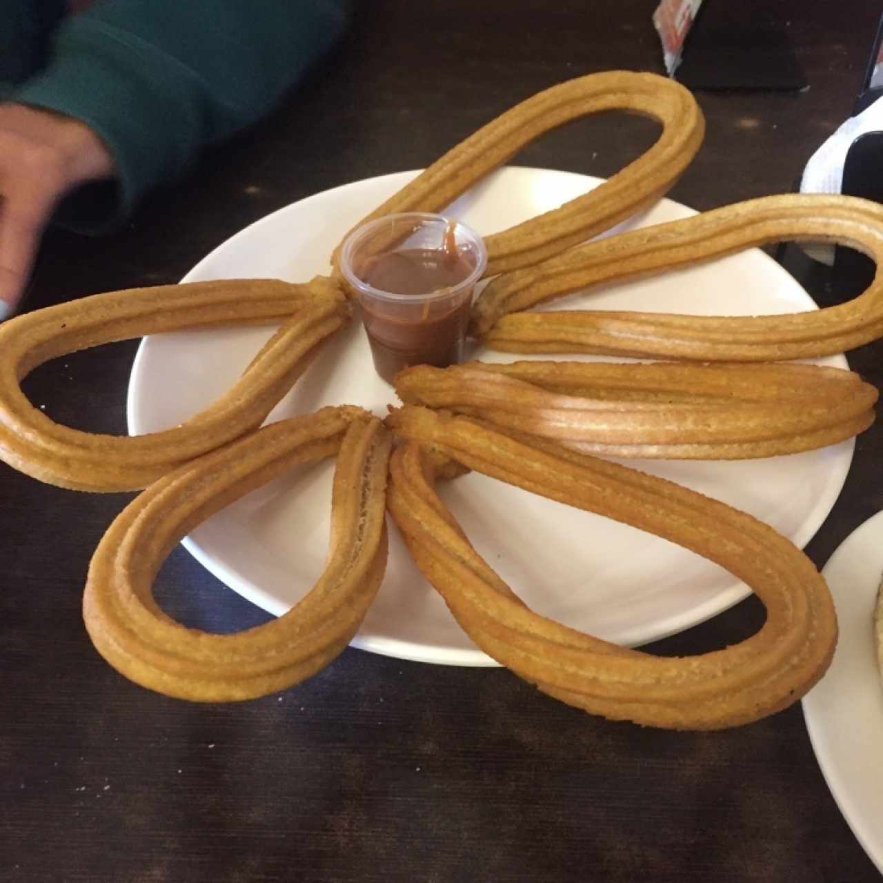churros con arequipe