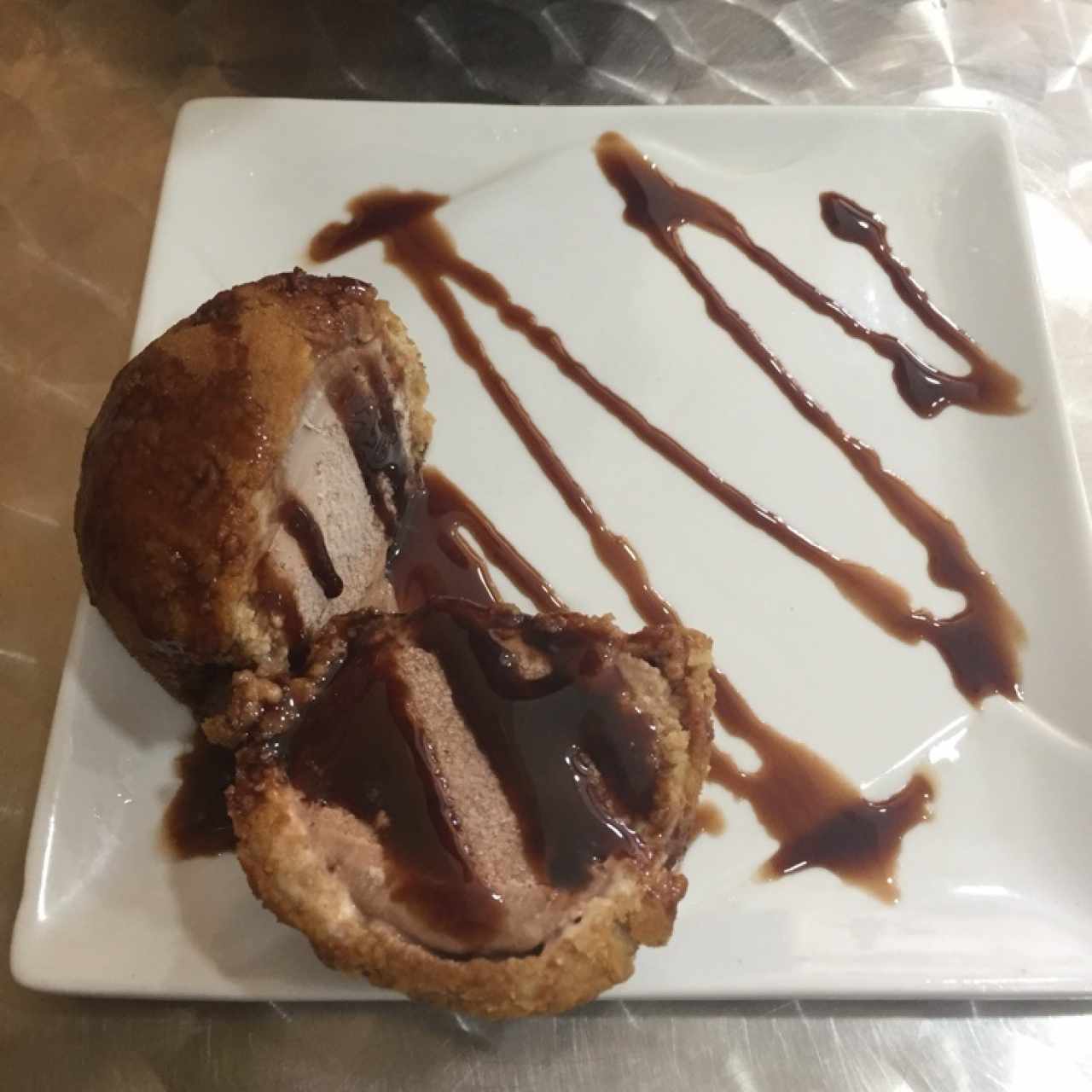 Helado Tempura