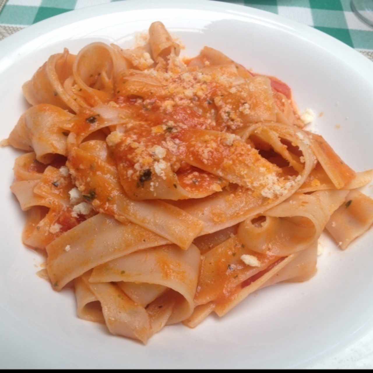 Parpadelle al filetto