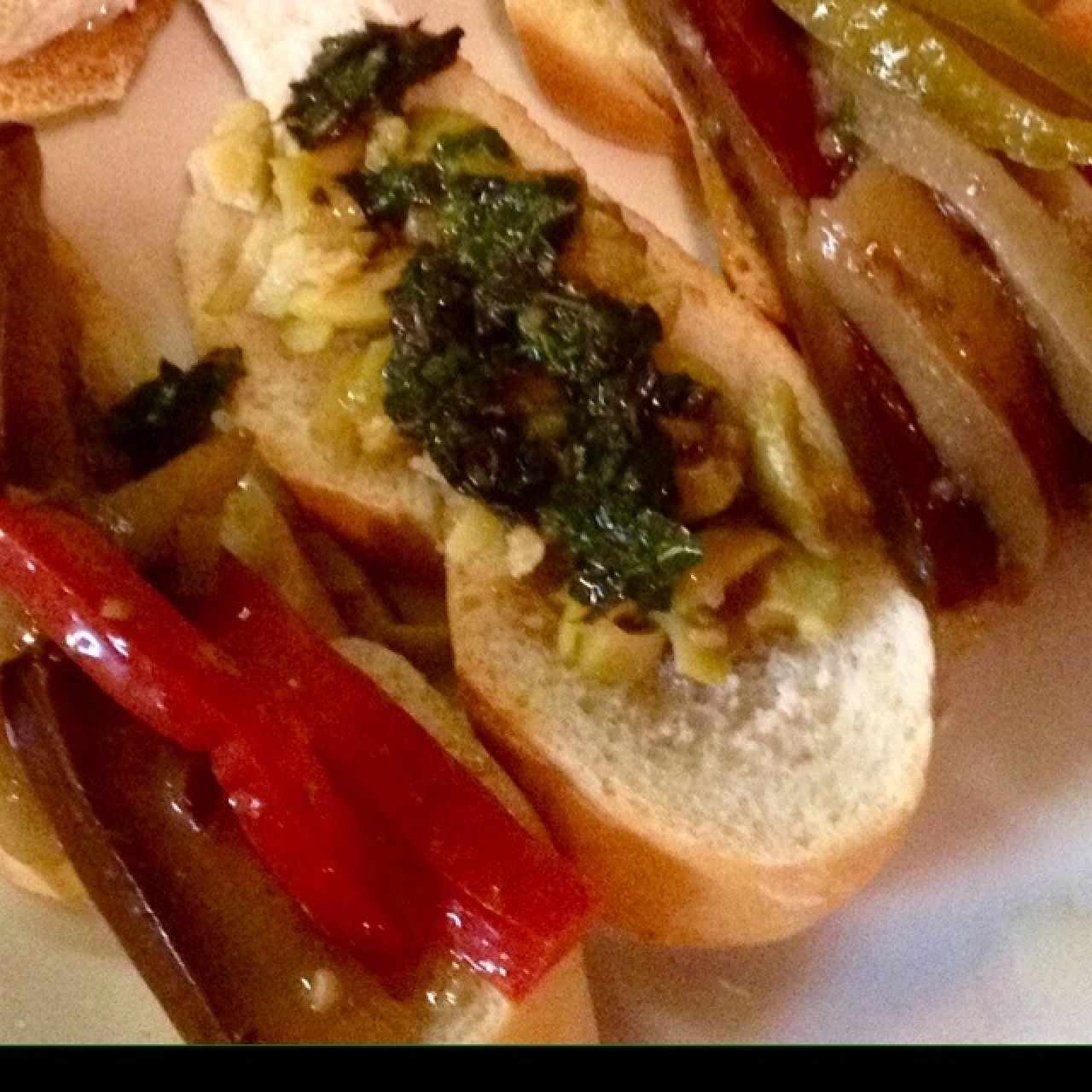 Trio di crostini 