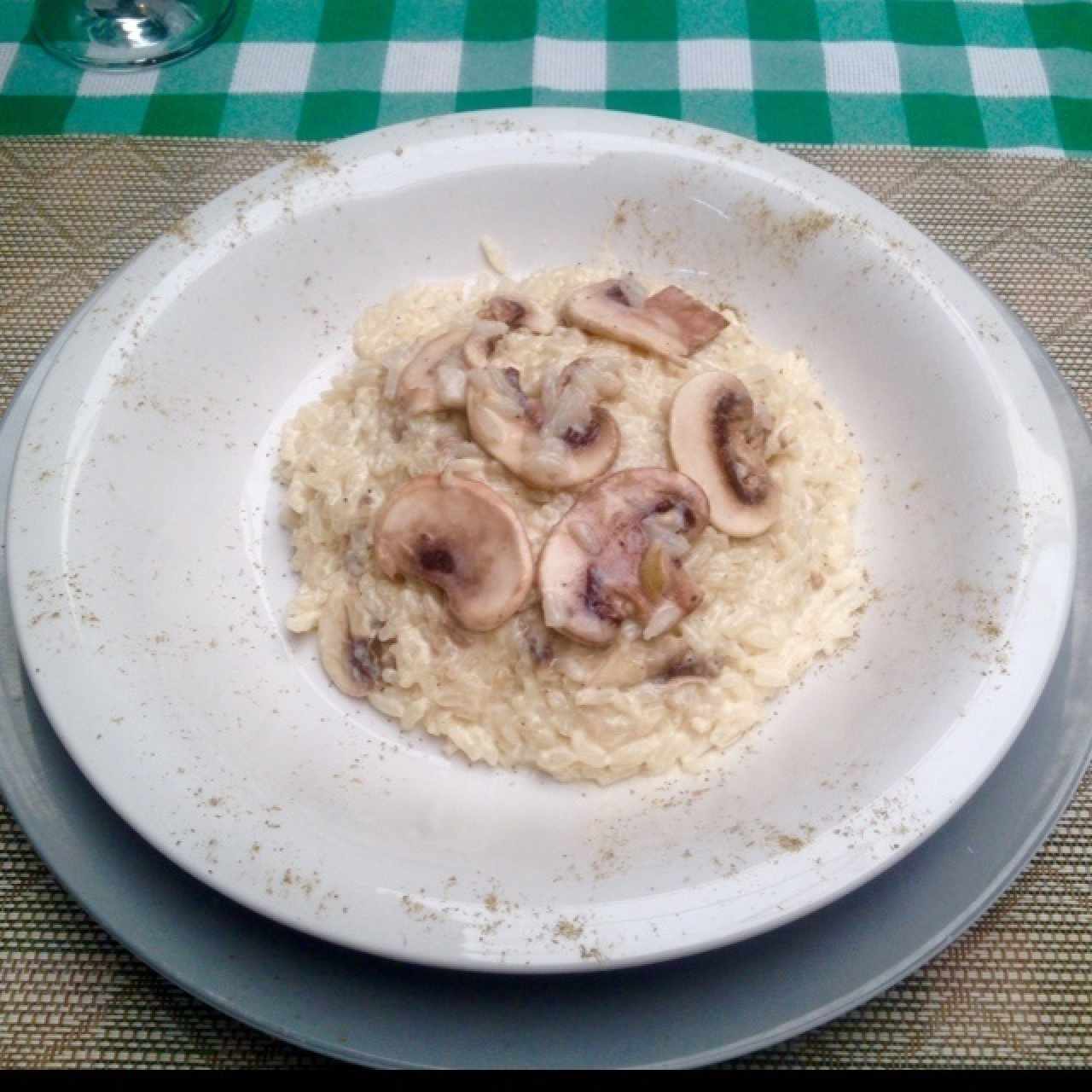 Risotto al funghi 