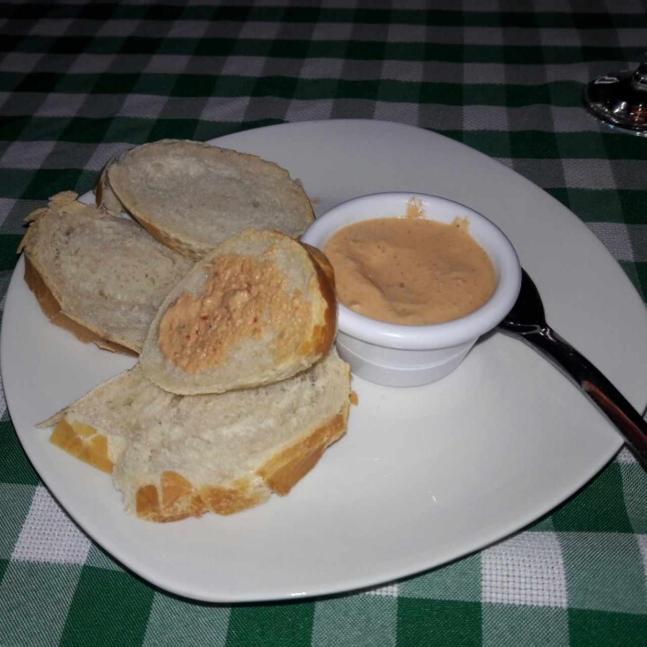 Espuma de Berenjena con Pimentón