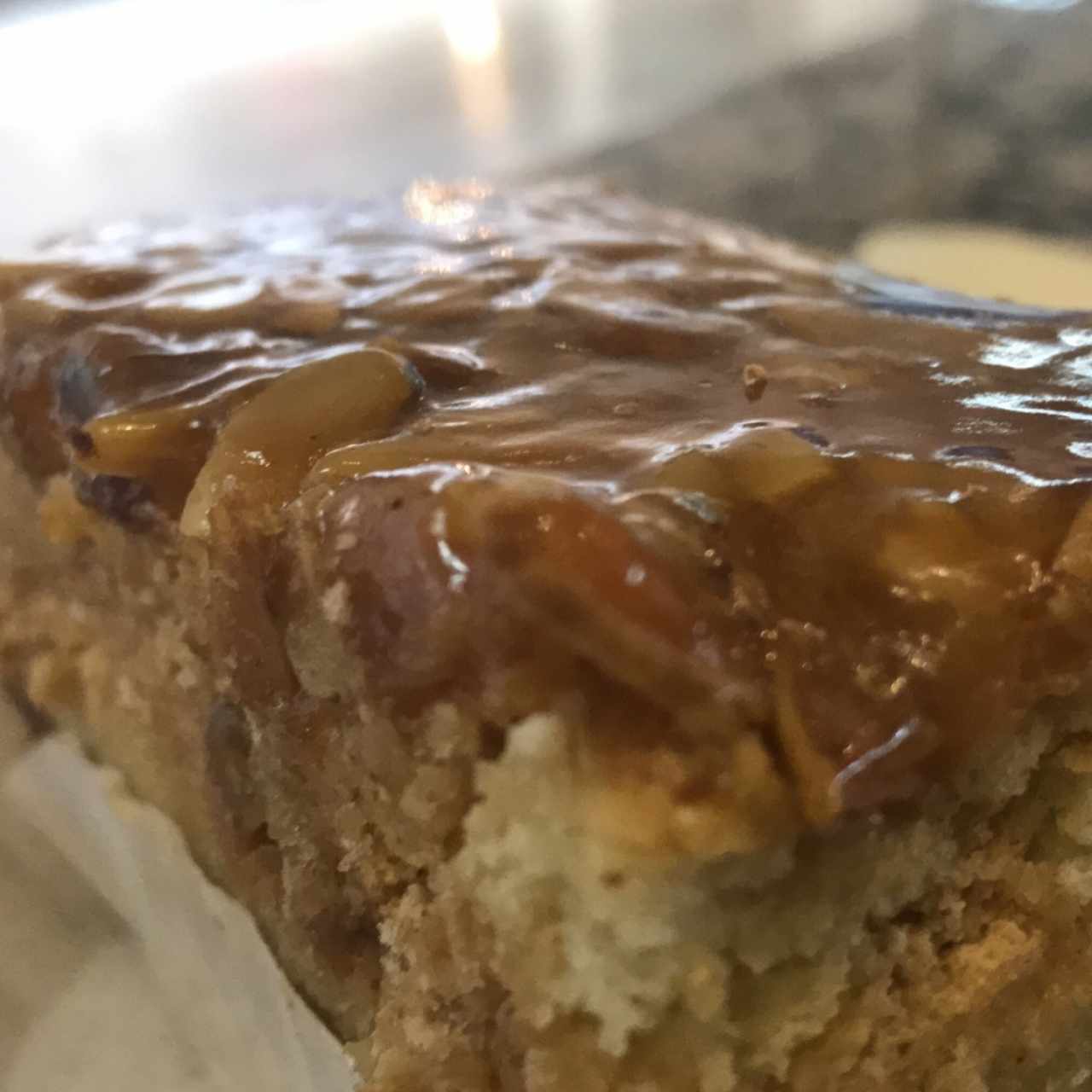Torta de almendras con chocolate